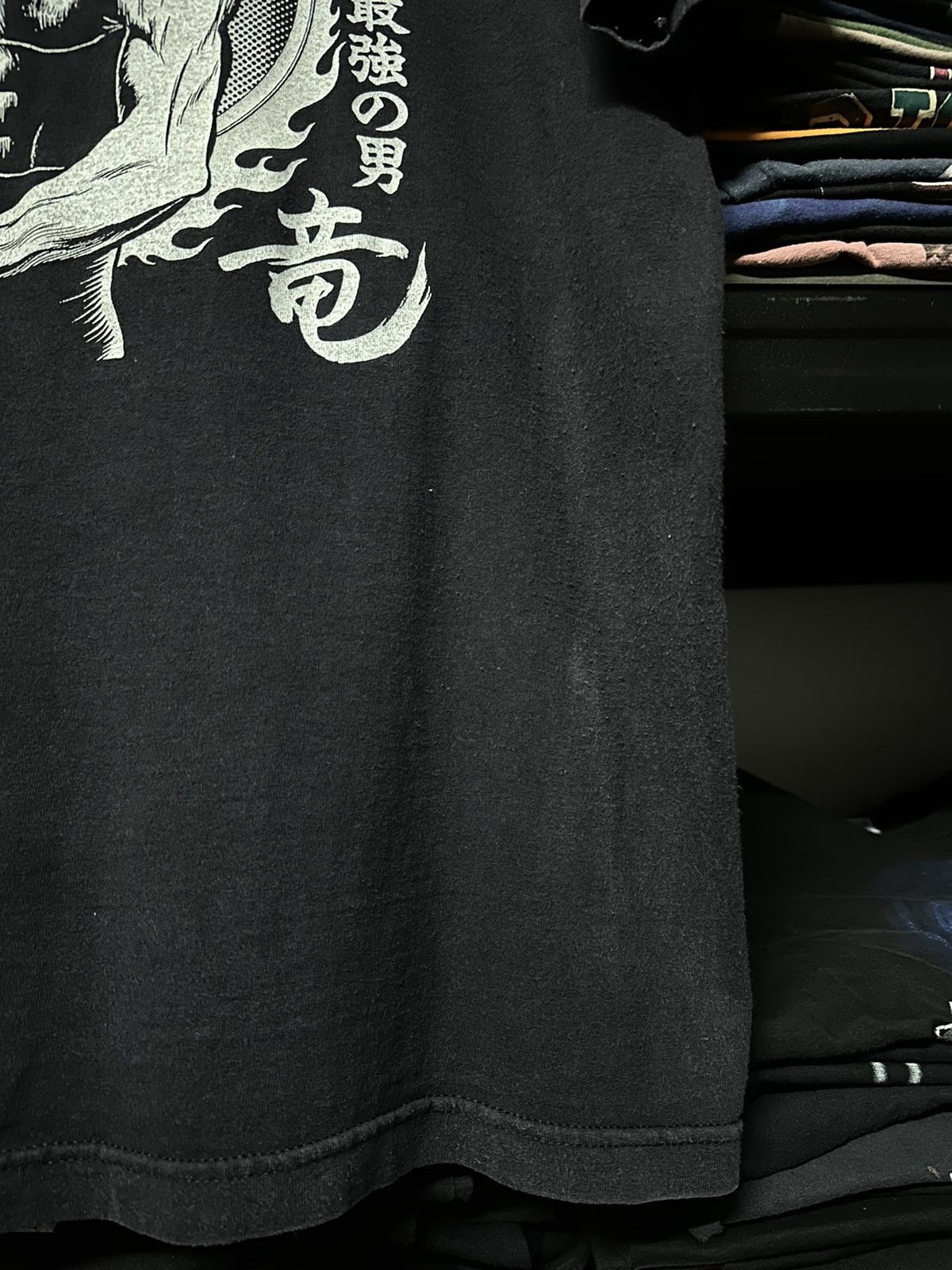 Anime × Vintage Vintage 90s Anime Japan Strongest Man On Earth Sun Faded Tee Size US L / EU 52-54 / 3 - 7 Thumbnail