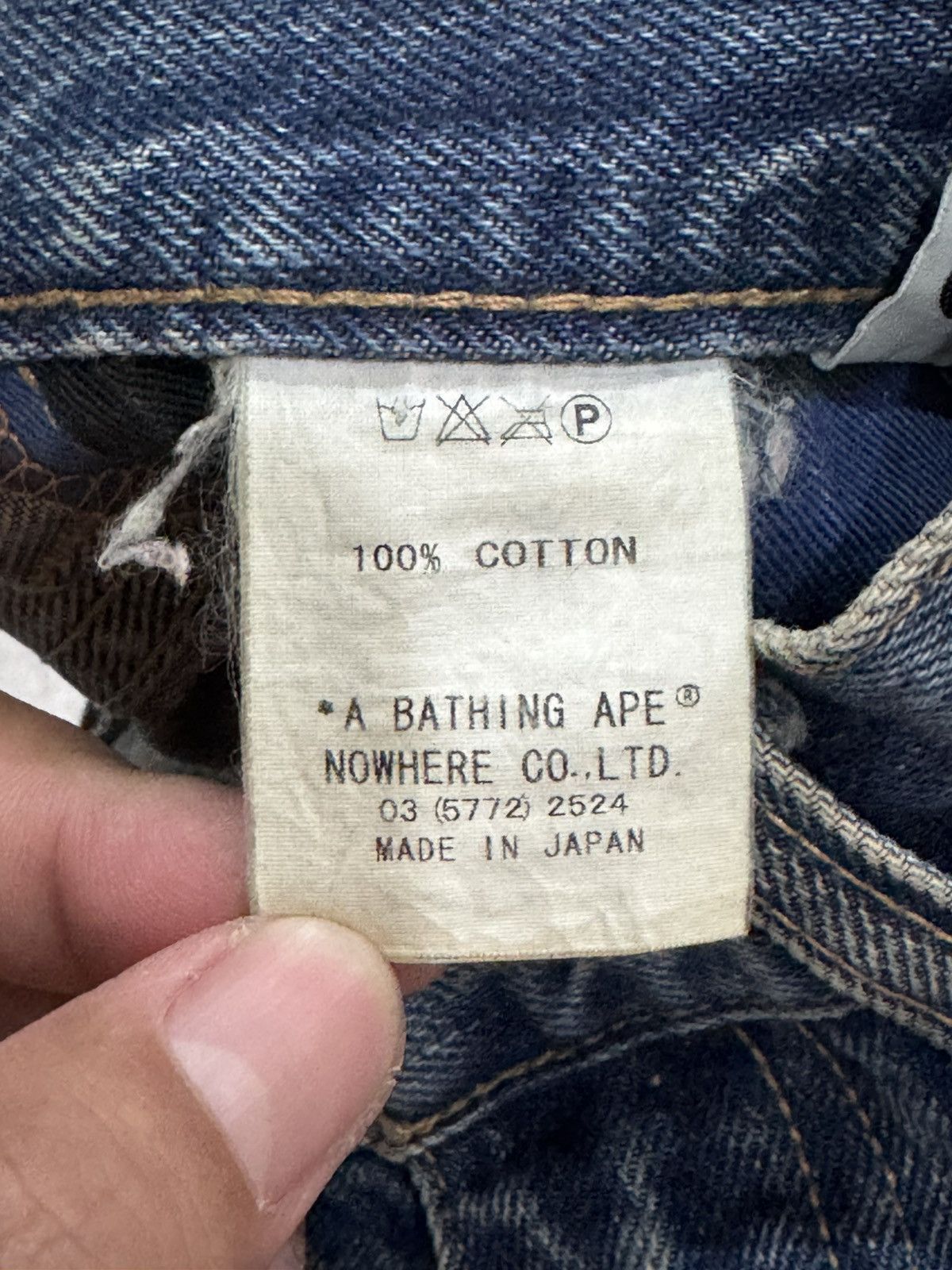 Bape Vintage Bape Denim Selvedge Size US 34 / EU 50 - 11 Thumbnail