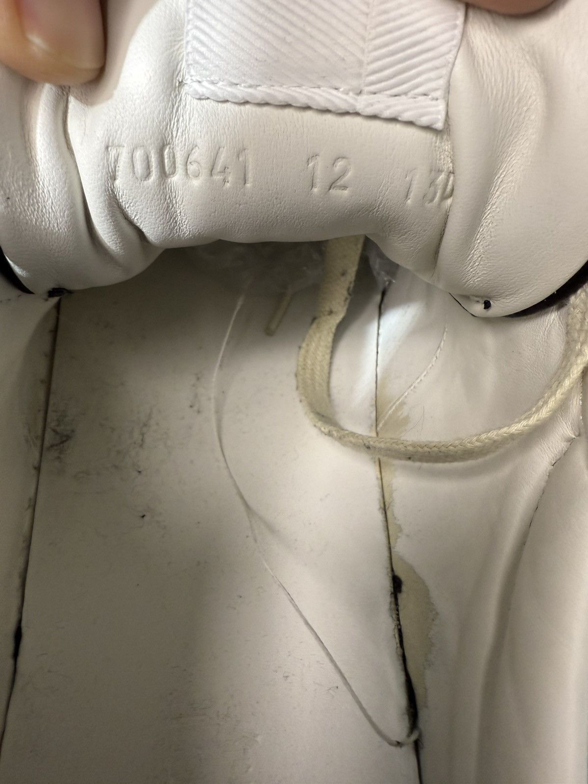 Kanye West Worn Blue Sock Shoe