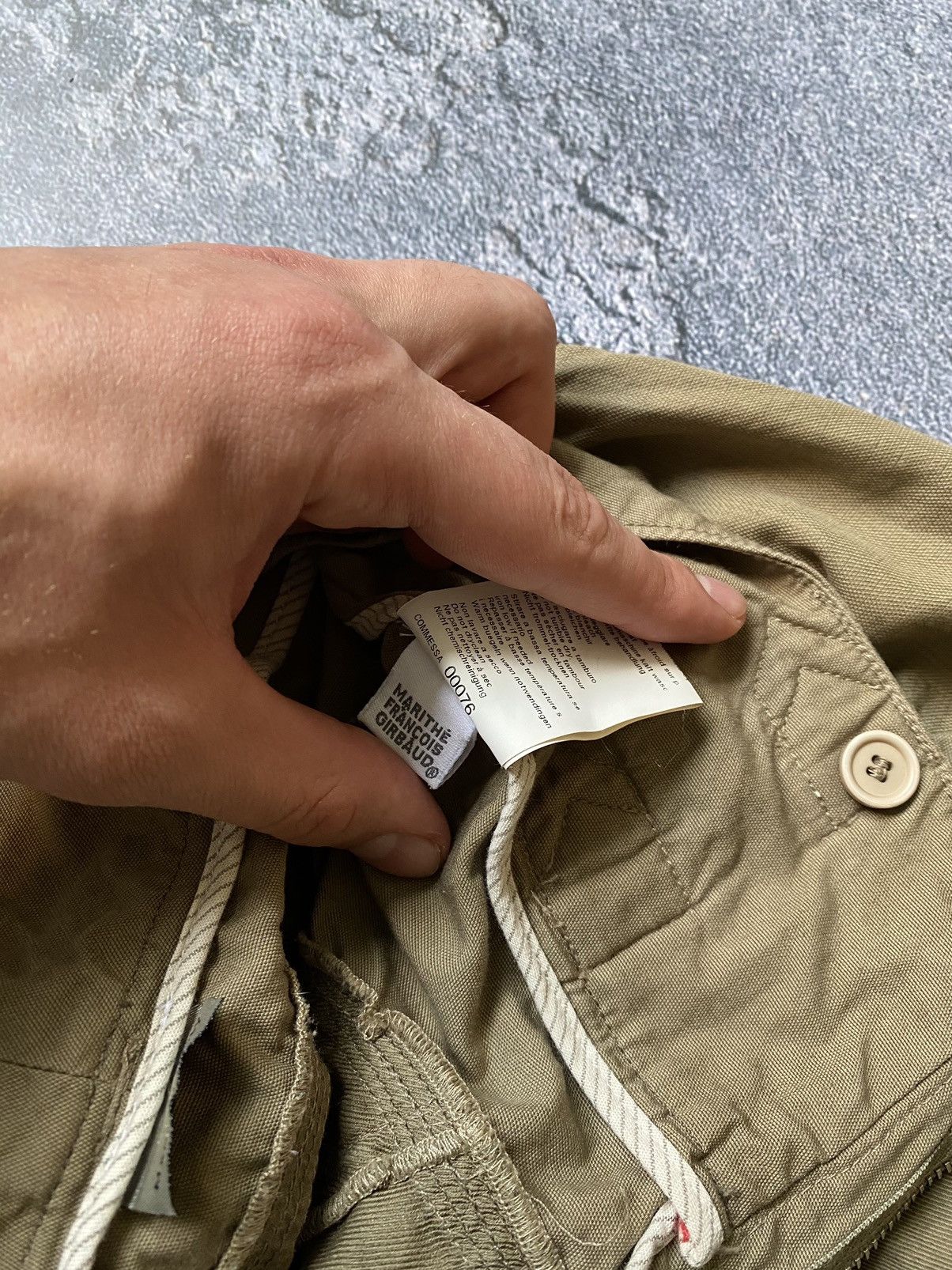 Marithe + Francois Girbaud M+FG Army Green Utility Belted Y2K Techwear Bubble Skirt Size 28" / US 6 / IT 42 - 14 Thumbnail