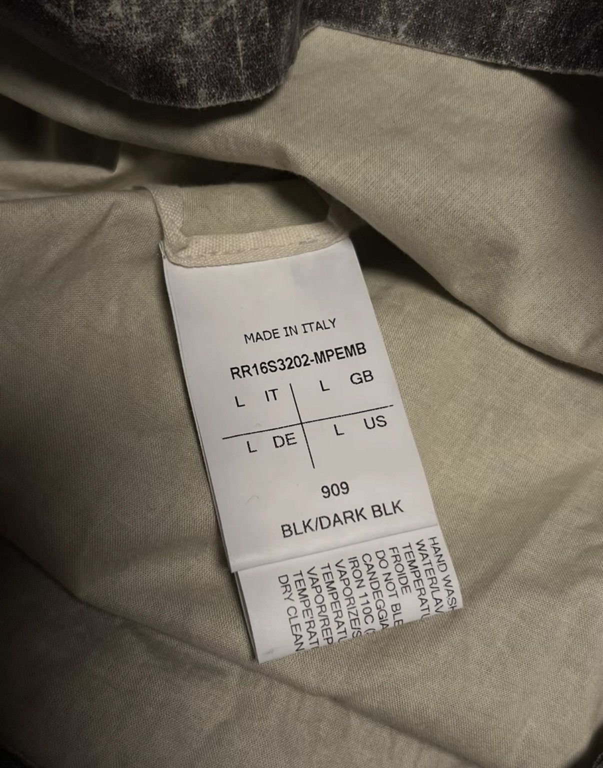 Rick Owens Rick Owens Cyclops Embroidered Short Sleeve T-shirt Size US L / EU 52-54 / 3 - 5 Thumbnail