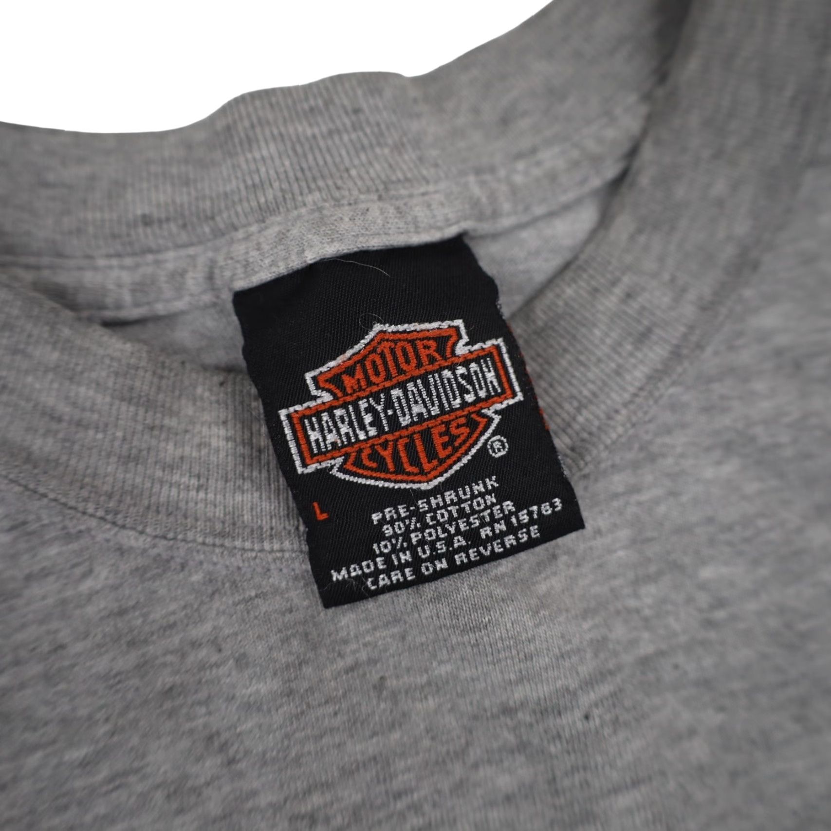 Harley Davidson VINTAGE Harley Davidson T-Shirt Mens Large Gray Laughlin River Run Graphic Size US L / EU 52-54 / 3 - 6 Thumbnail