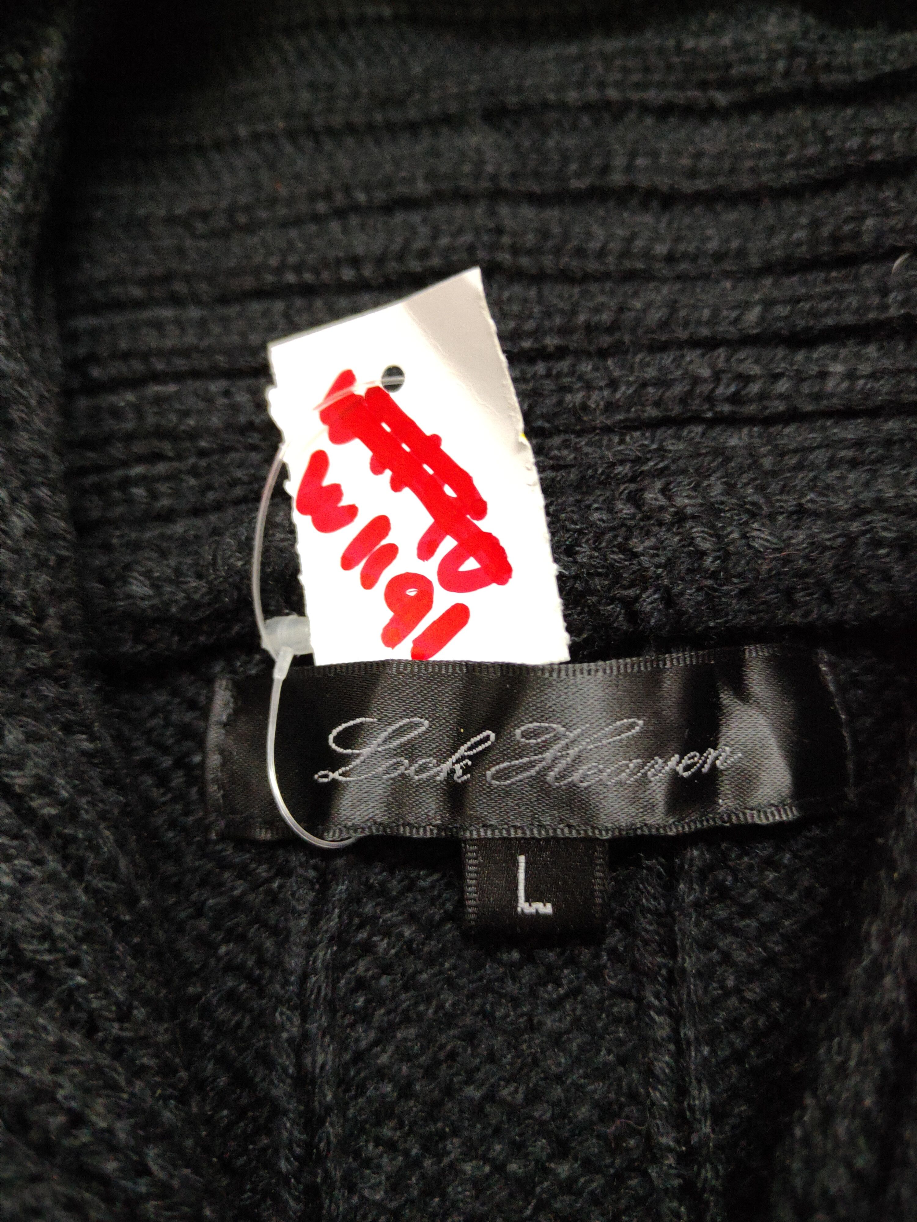 Aran Isles Knitwear Lock Heaven Black Knitwear Cardigan #W1191 Size L / US 10 / IT 46 - 11 Thumbnail