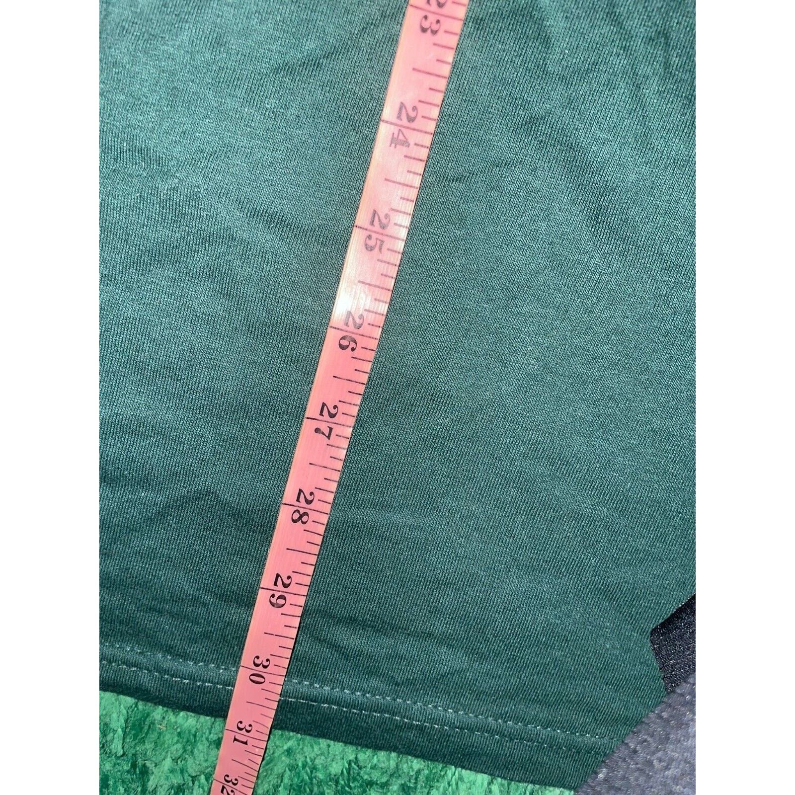 Jerzees Vintage Test Print Shirt Precision Attitude Green Tee 90s L Size US L / EU 52-54 / 3 - 8 Thumbnail