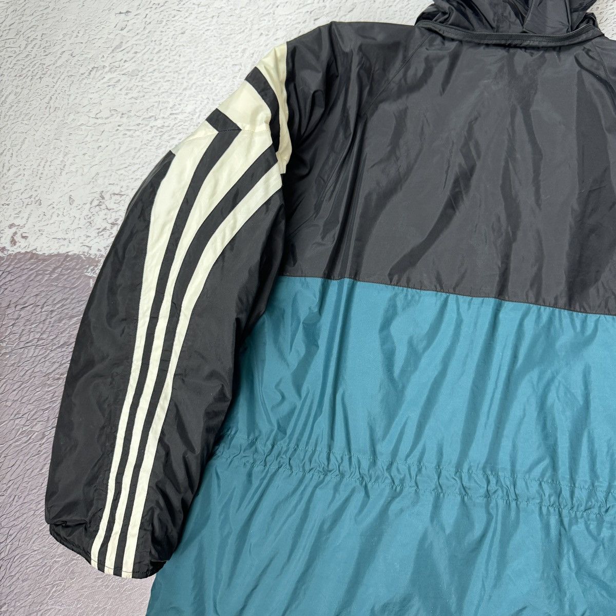 Adidas Adidas vintage 90s rare green puffer jacket Size US L / EU 52-54 / 3 - 17 Thumbnail