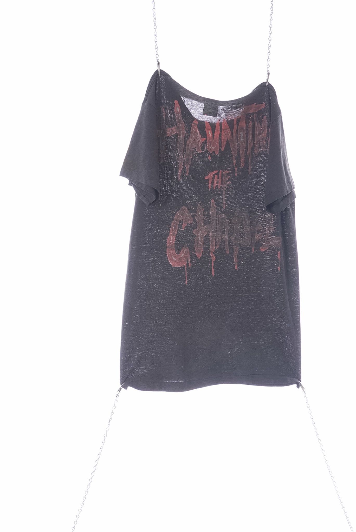Vintage VINTAGE 1986 SLAYER ‘HAUNTING OF THE CHAPEL’ T-SHIRT Size US M / EU 48-50 / 2 - 11 Thumbnail