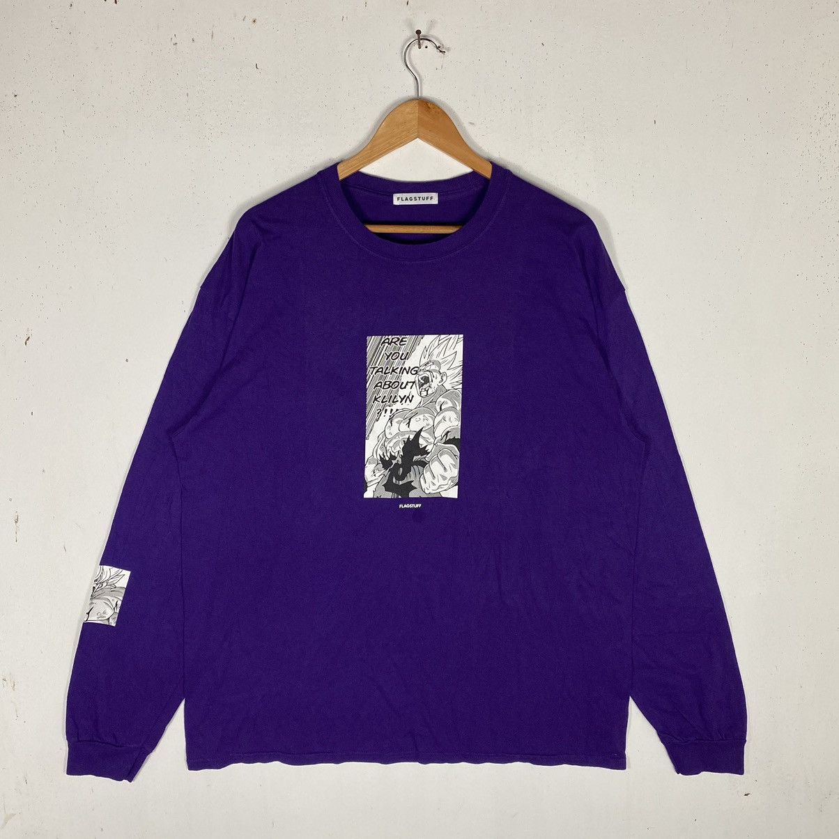 Flagstuff Autumn Winter 2019 FLAGSTUFF DRAGON BALL Z Anime Graphic Tee Size US XL / EU 56 / 4 - 2 Thumbnail
