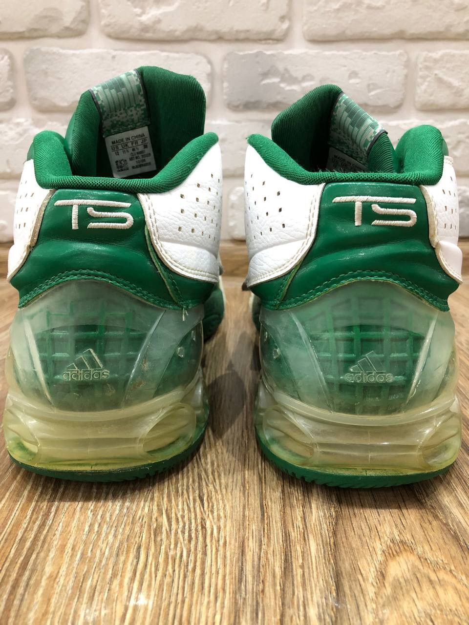 Vintage Adidas Kevin Garnett TS Bounce Commander KG Size US 12 / EU 45 - 14 Thumbnail