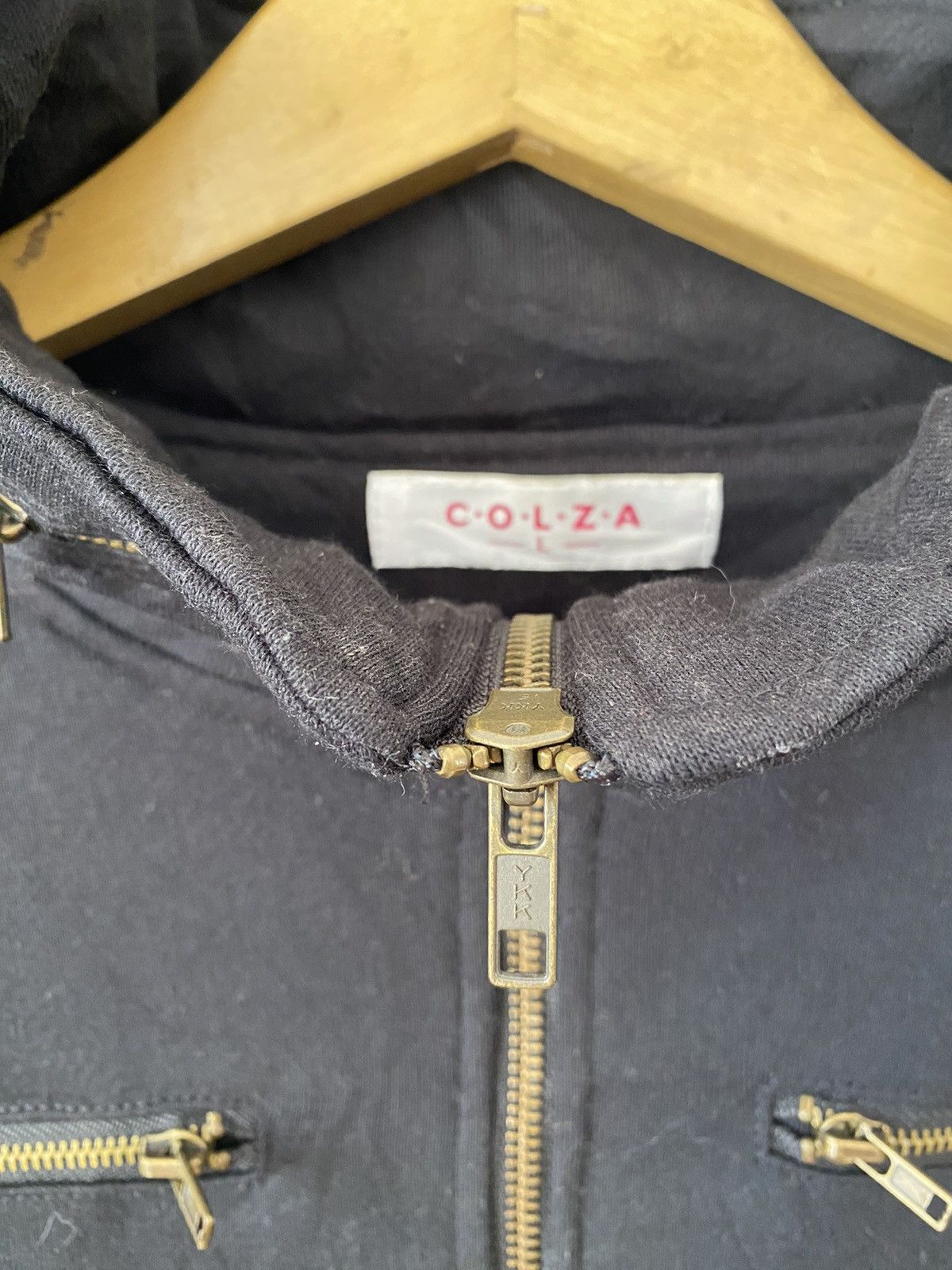 If Six Was Nine × Japanese Brand × Le Grande Bleu (L.G.B.) Japanese Colza punk zip hoodie double zipper Size US L / EU 52-54 / 3 - 4 Thumbnail
