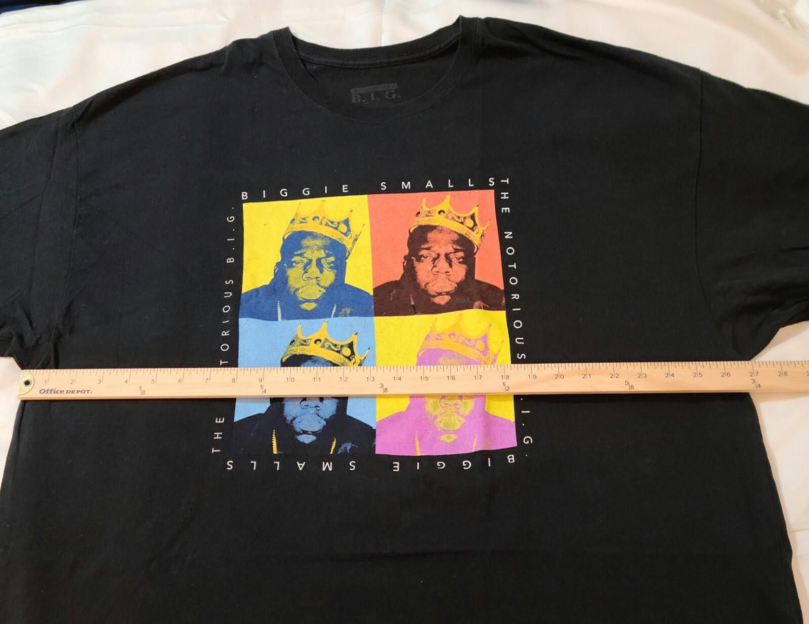 Designer Biggie Smalls The Notorious B.I.G. Shirt Adult Size 3X Size US XXL / EU 58 / 5 - 6 Thumbnail