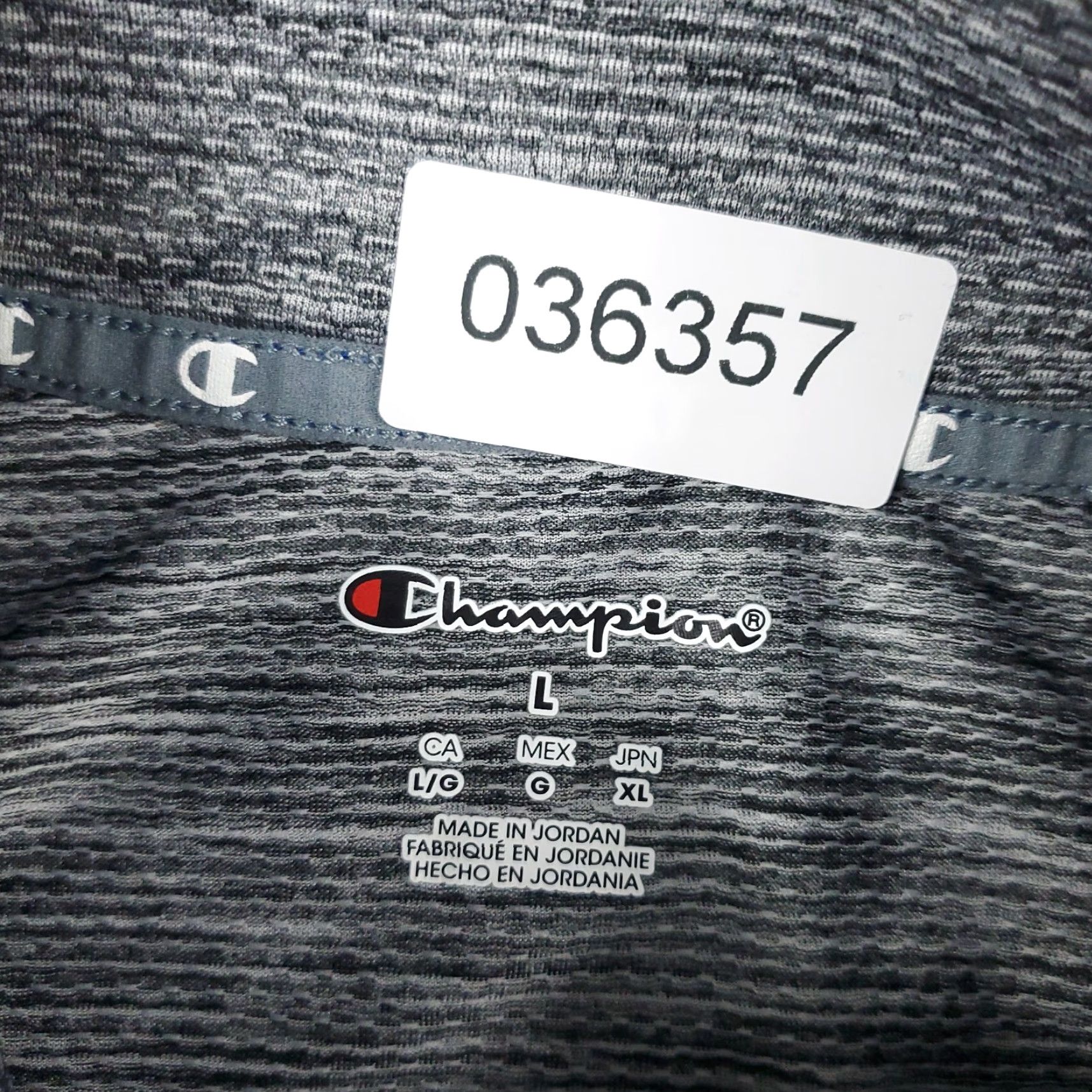 Champion Champion Shirt Mens Large Blue 1/4 Zip Pullover Long Sleeve Activewear Golf Casual Travel Size US L / EU 52-54 / 3 - 8 Thumbnail