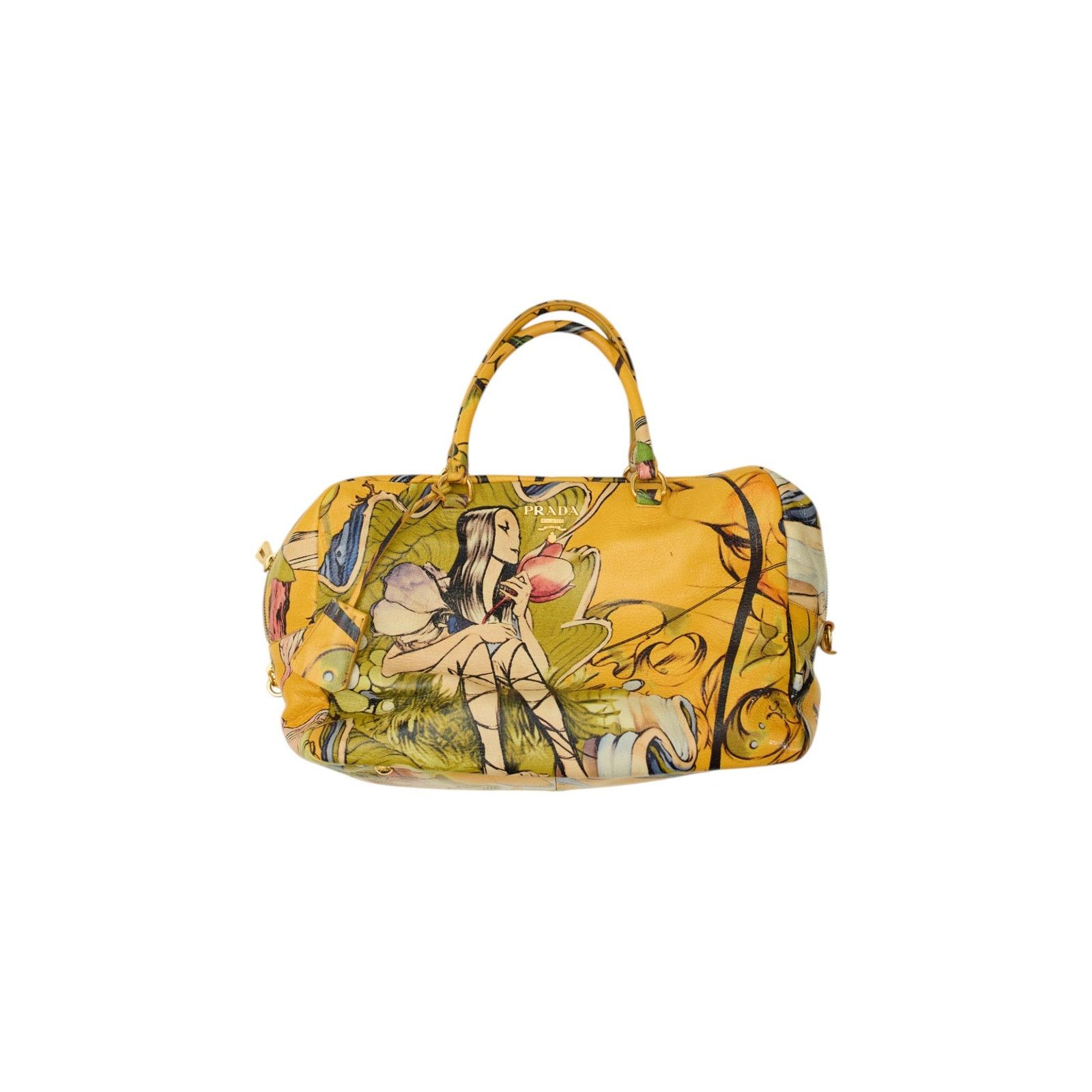 2009 Fairy Yellow Leather Bag