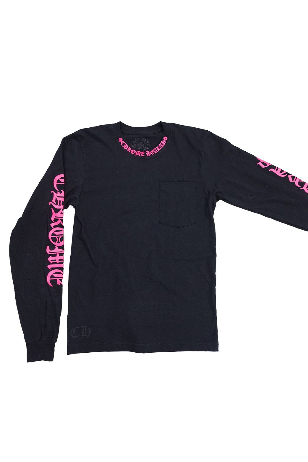 Chrome Hearts Chrome Hearts Long Sleeve Shirt Black + Pink | Grailed
