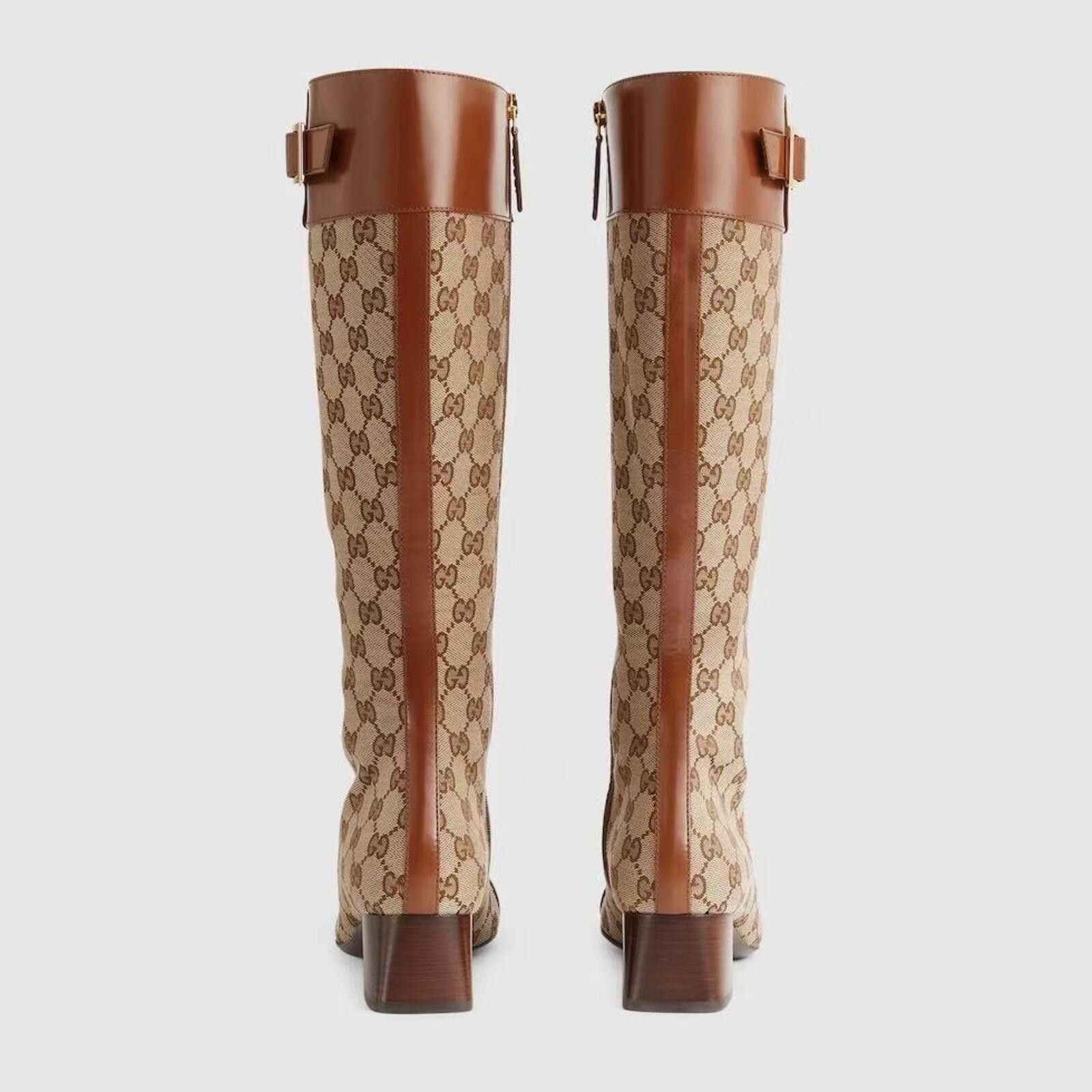 Gucci Gucci GG Knee High Boots Size US 7.5 / IT 37.5 - 3 Thumbnail