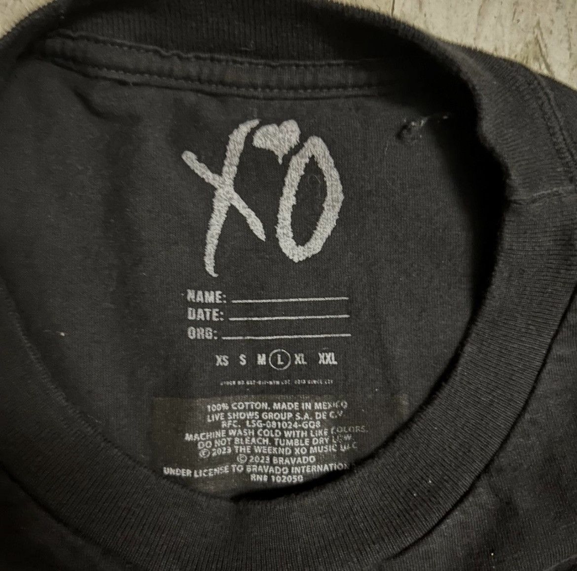 The Weeknd The Weeknd ‘23 After Hours Till Dawn Global Stadium Tour Tee Size US L / EU 52-54 / 3 - 3 Thumbnail