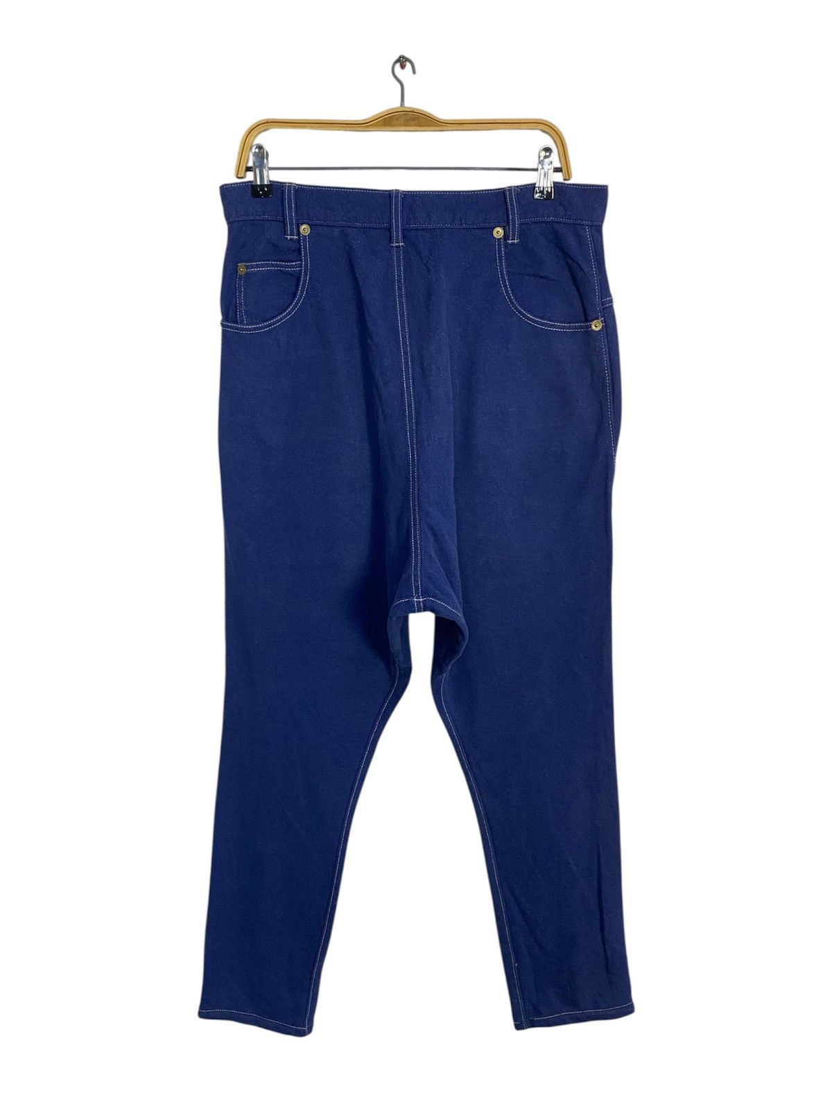 mercibeaucoup Mercibeaucoup Jevous Enprie Issey Miyake Denim Baggy Rise 32 Size 32" / US 10 / IT 46 - 2 Thumbnail