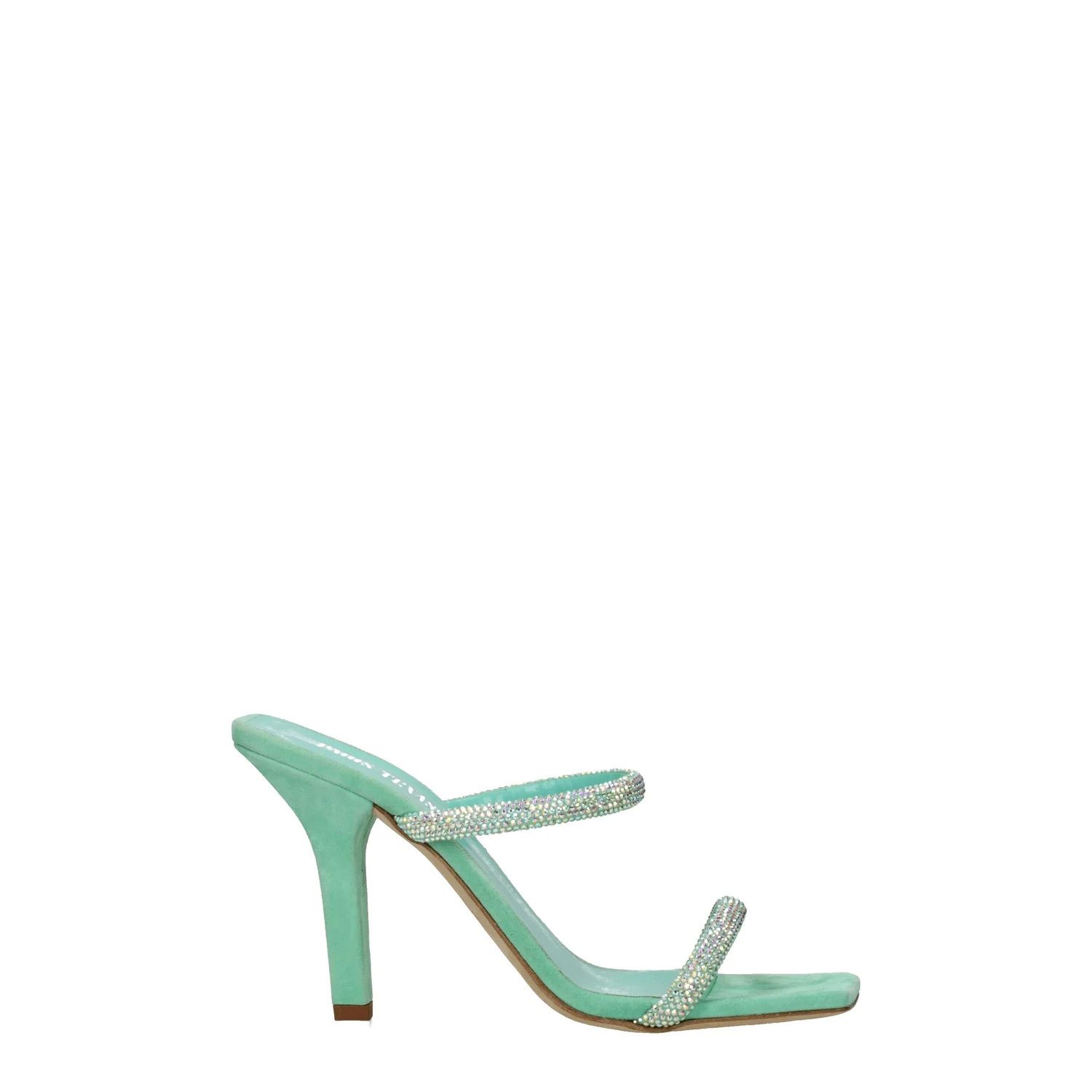 Paris Texas ob1o1e1124 Suede Sandals in Green Size US 7.5 / IT 37.5 - 1 Thumbnail