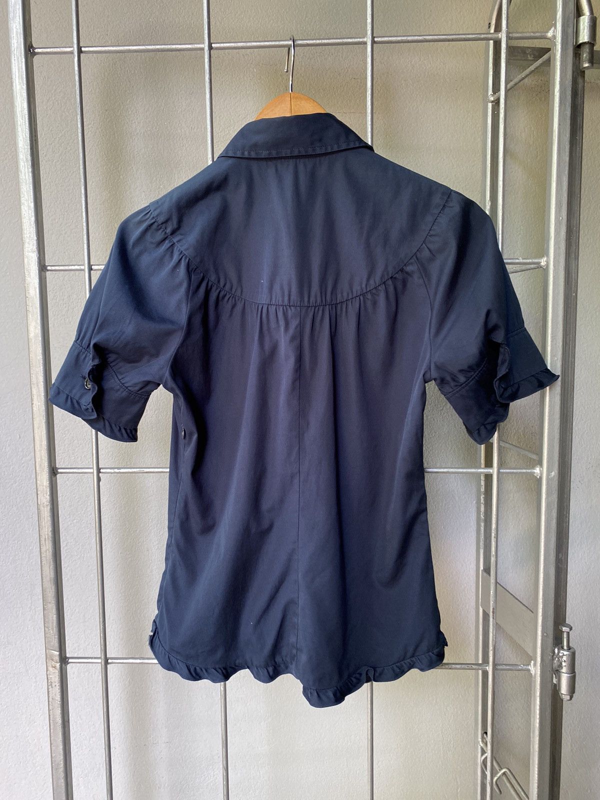 Miu Miu MIU MIU dark polo blouse Size ONE SIZE - 19 Thumbnail
