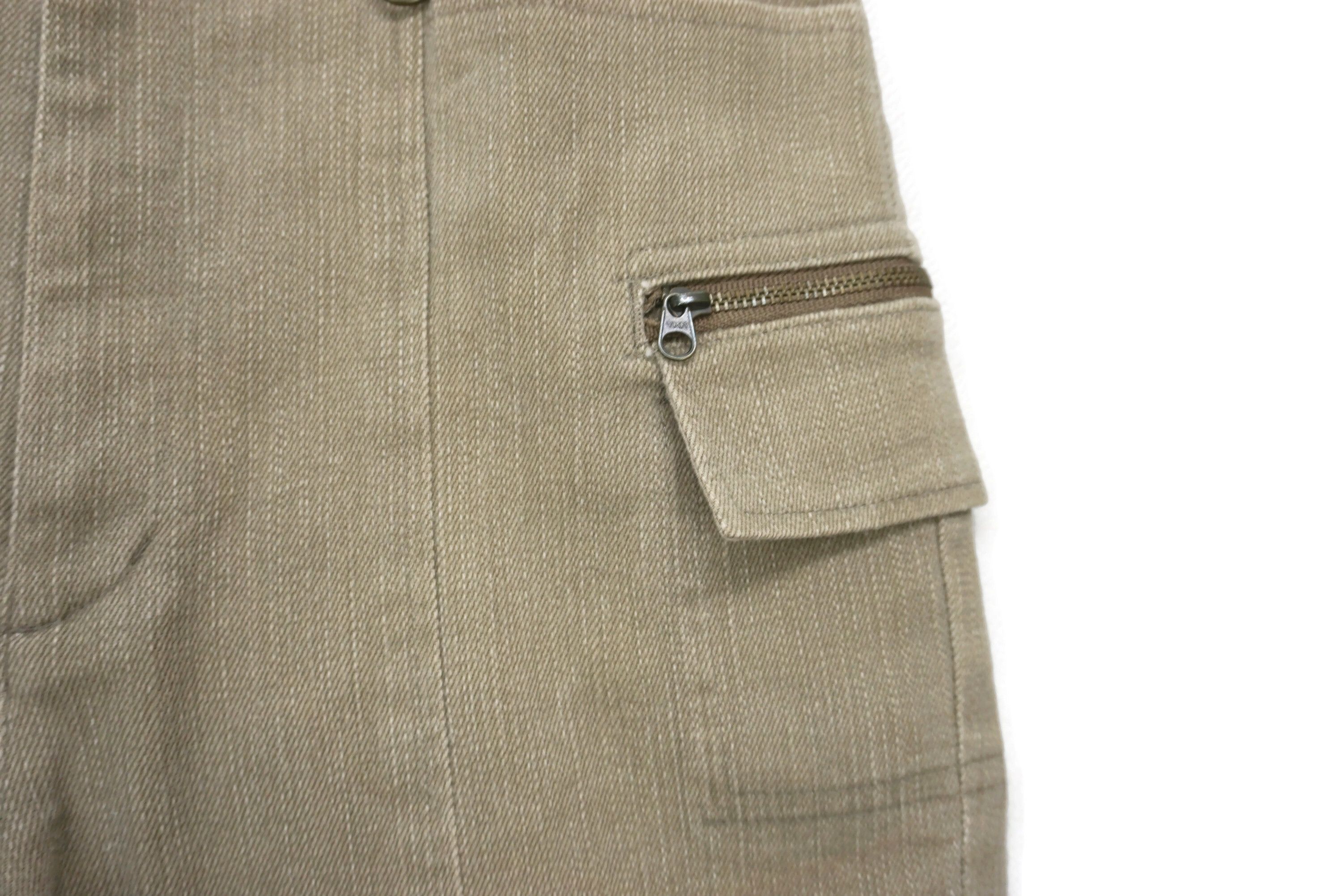Japanese Brand Ca C'est Ca Pants fit W27xL26 High-Waisted Cropped Bootcut Size 26" / US 2 / IT 38 - 4 Thumbnail