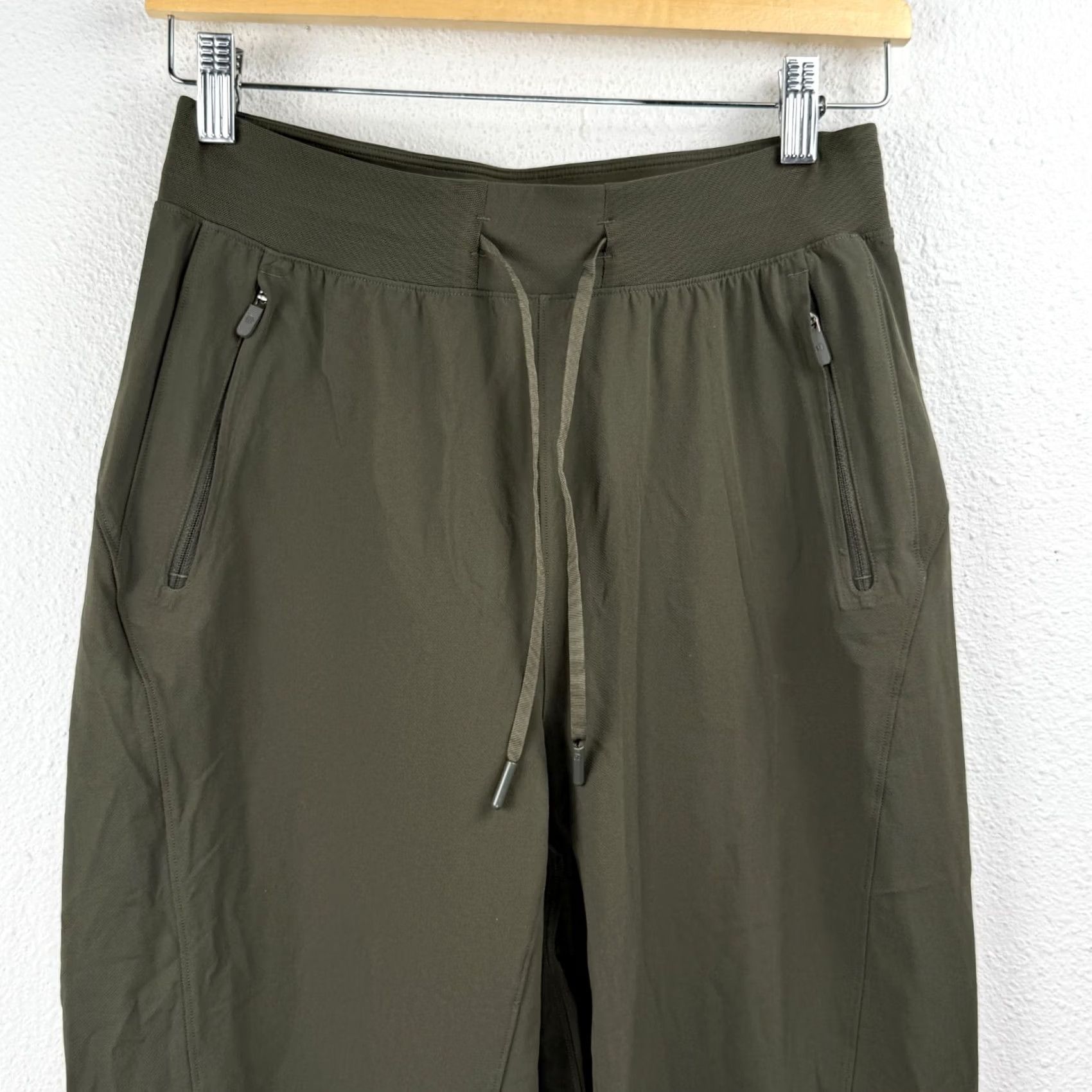 Lululemon VINTAGE Lululemon Dance Studio Jogger Pants Women 6 Green Pants Suede? Size 28" / US 6 / IT 42 - 2 Thumbnail