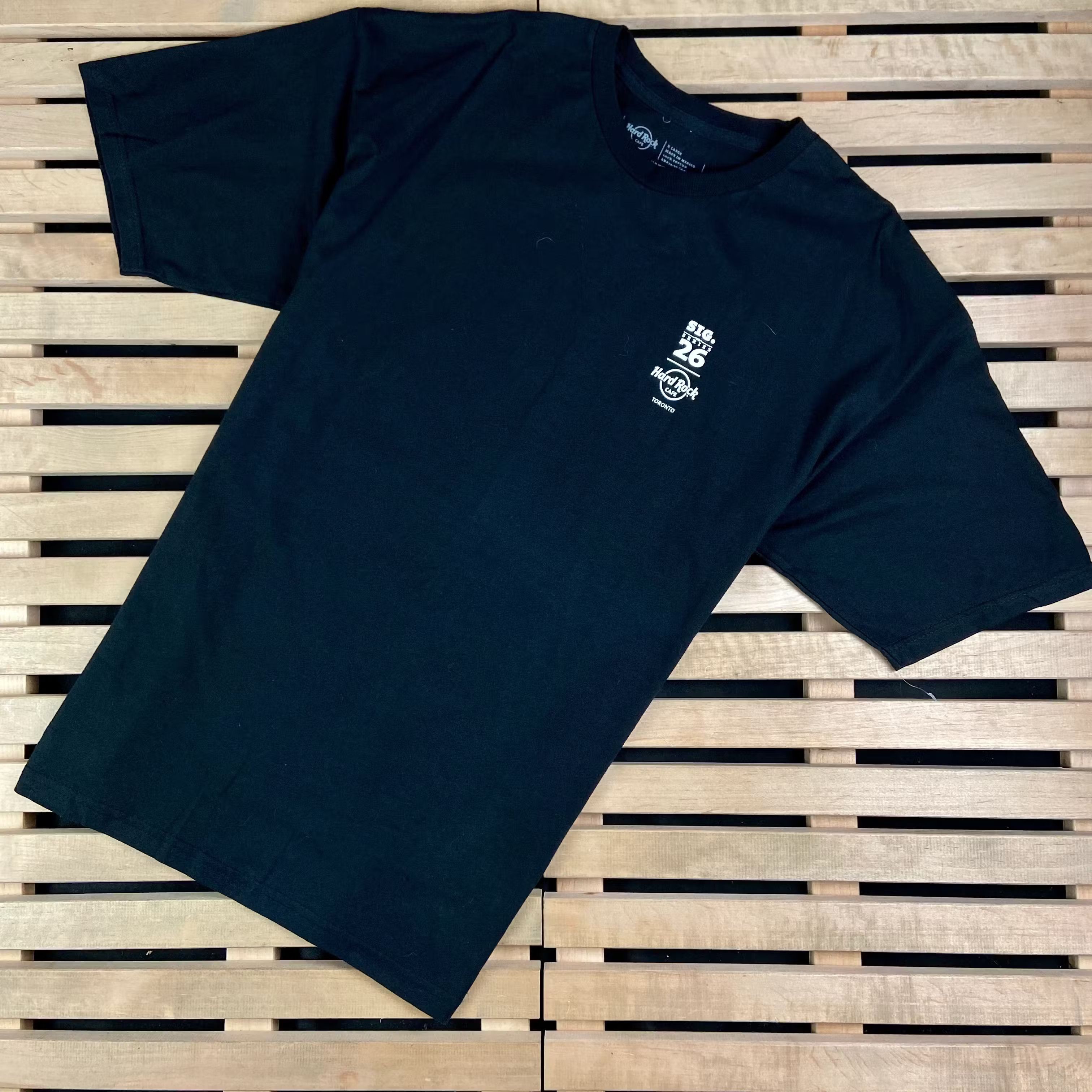 Band Tees × Vintage Mens Vintage T Shirt Hard Rock Cafe Bon Jovi 2008 Size US XL / EU 56 / 4 - 1 Thumbnail