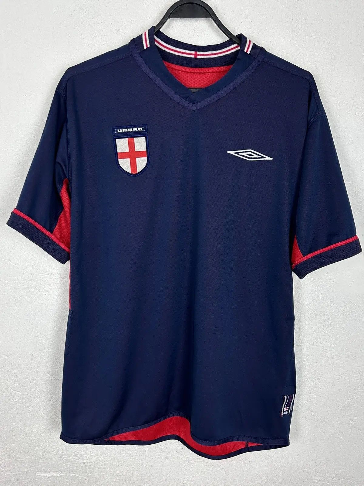 Umbro Umbro England 2004 Home Away Reversible Rare Soccer Jersey Size US M / EU 48-50 / 2 - 2 Thumbnail