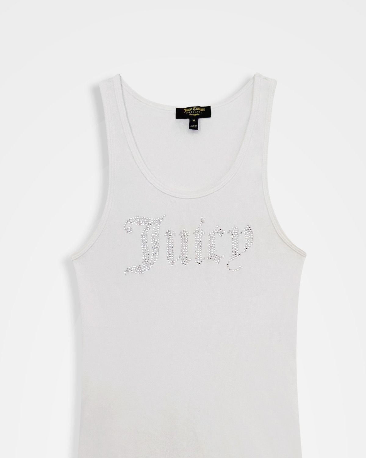 Juicy Couture Jeans Juicy Couture, Diamante Tank Top Size US XL / EU 56 / 4 - 3 Thumbnail
