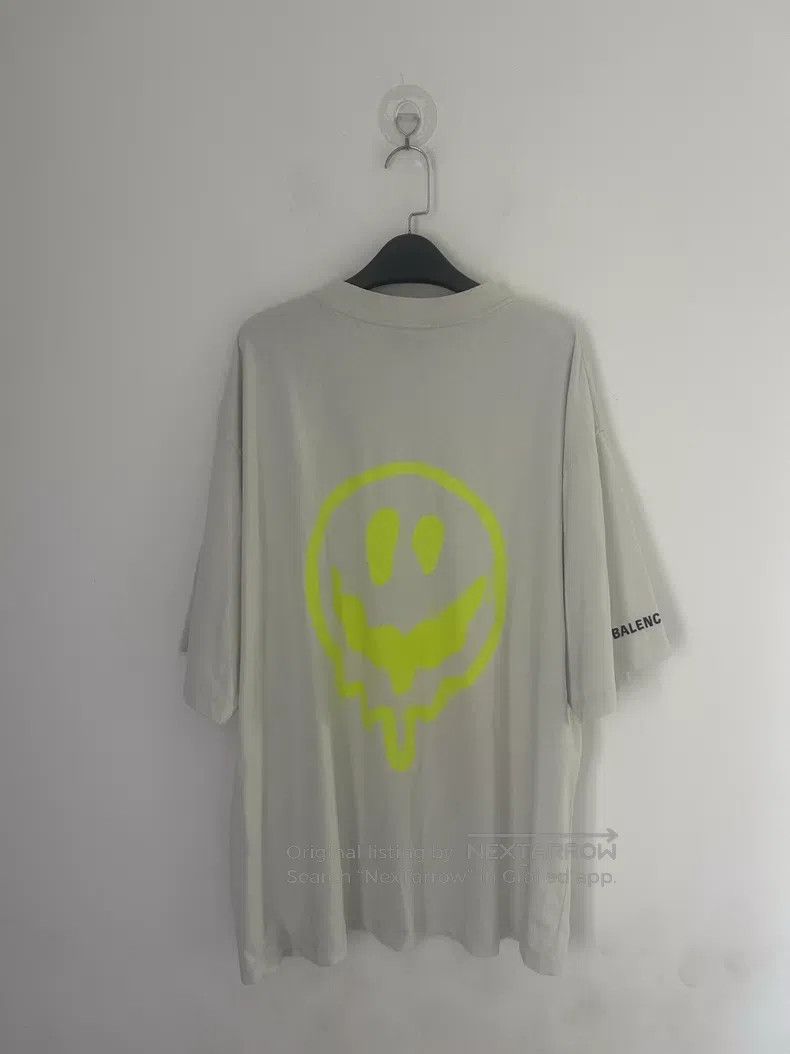 Balenciaga Balenciaga Solid color round neck printed embroidery T-shi Size US L / EU 52-54 / 3 - 2 Thumbnail
