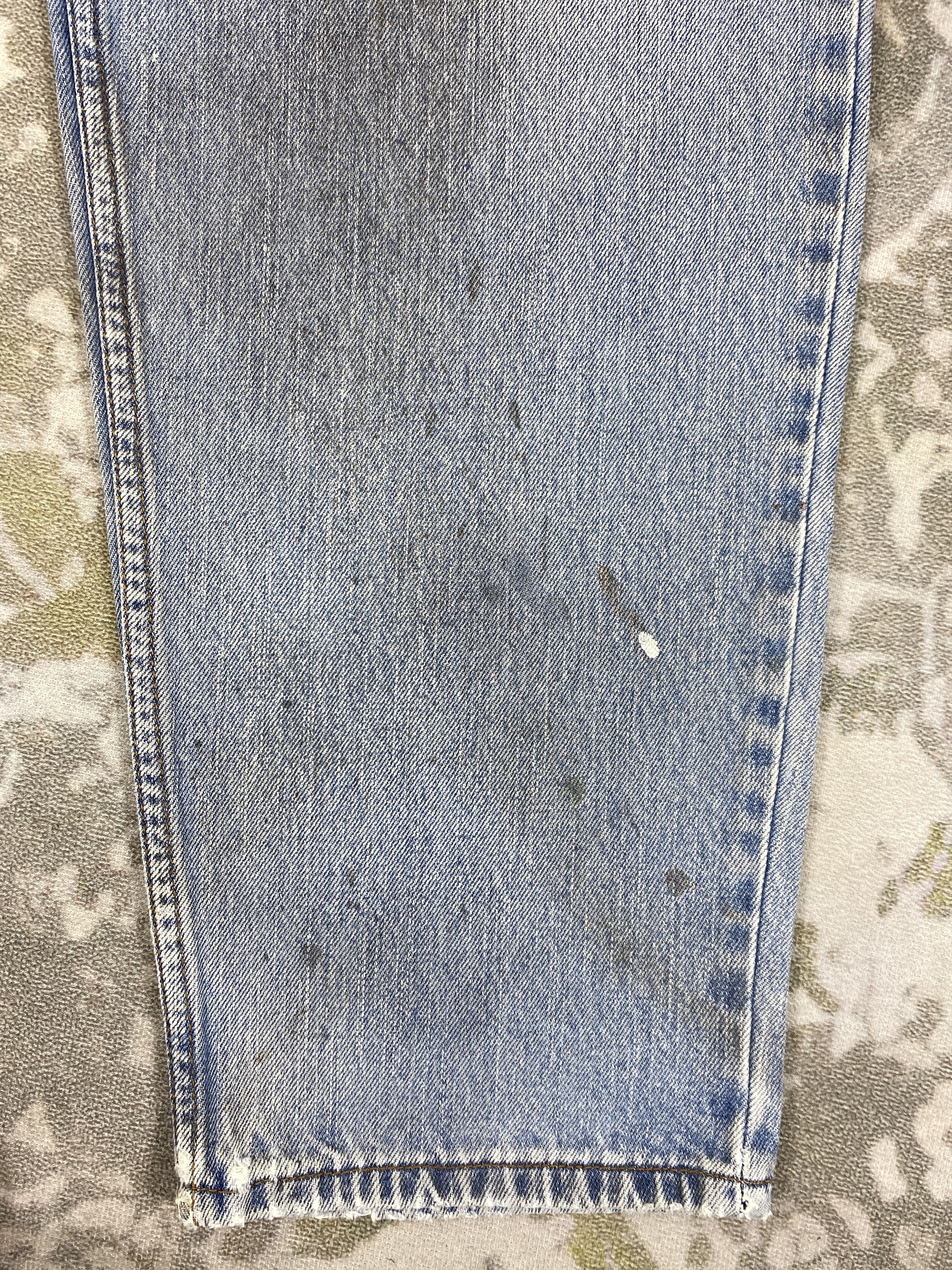 Levi's Dirty Used Blue Vintage Levi's 560 36x31.5 Denim -JN1911 Size US 36 / EU 52 - 14 Thumbnail