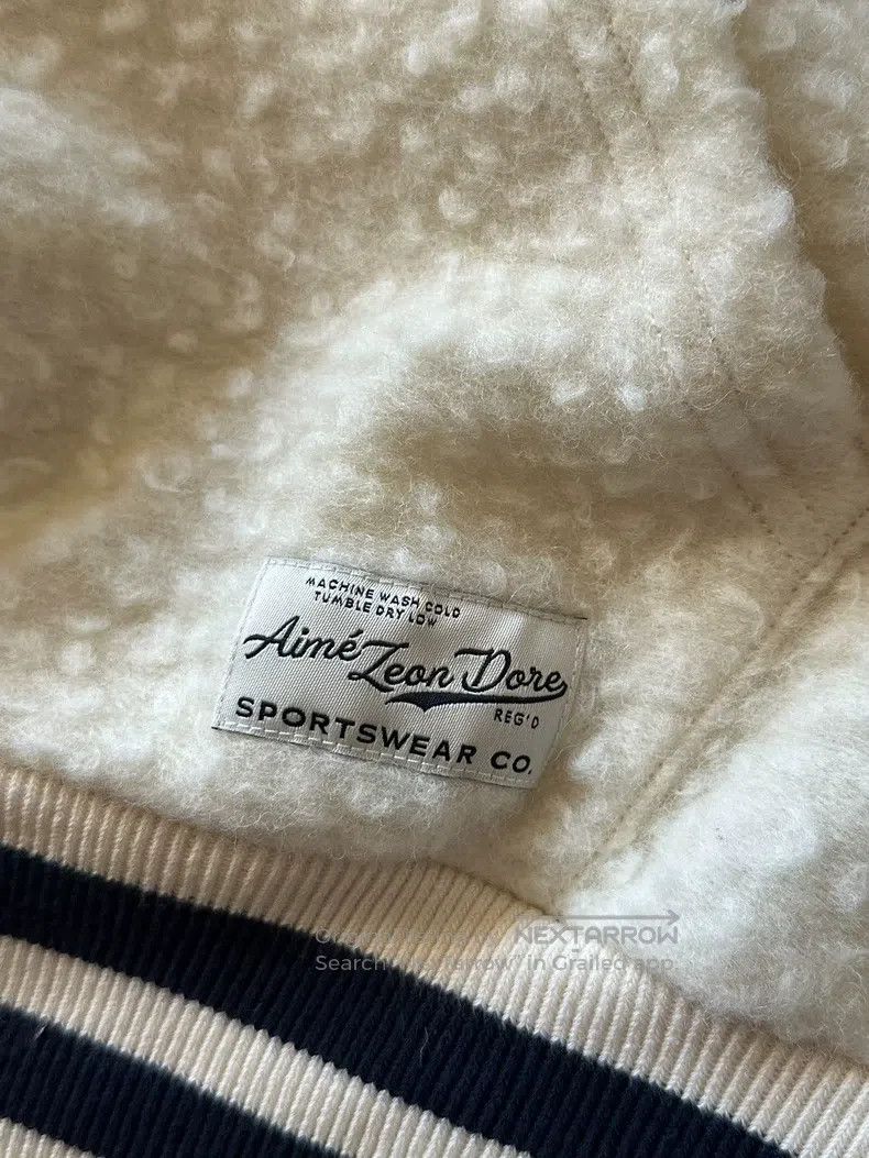 Aime Leon Dore Aime Leon Dore Wool Half-Zip Knit Sweater Size US L / EU 52-54 / 3 - 6 Thumbnail