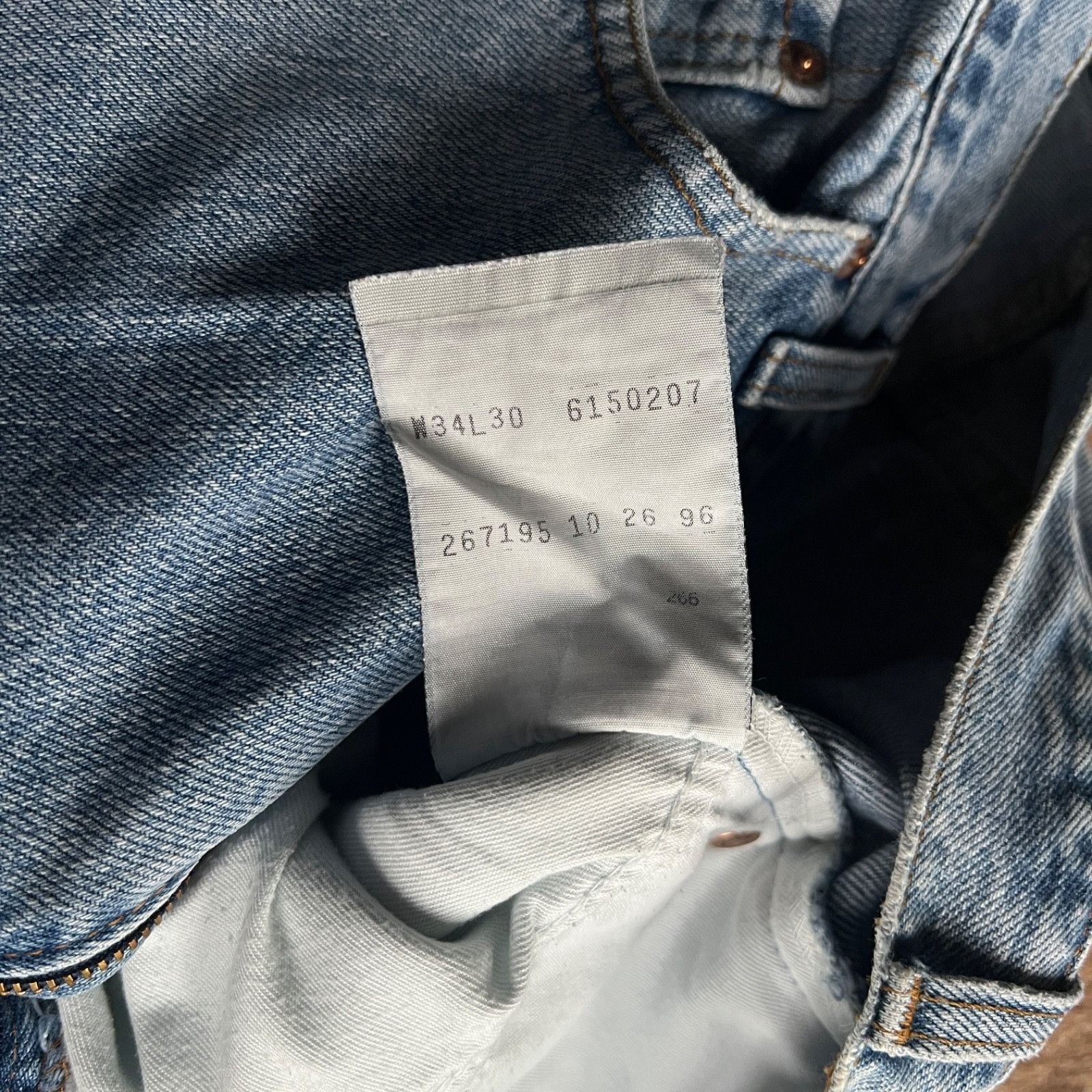 Levi's Levi’s 615 Orange Tab Vintage USA Made Denim Jeans 9790AC Size US 32 / EU 48 - 4 Thumbnail