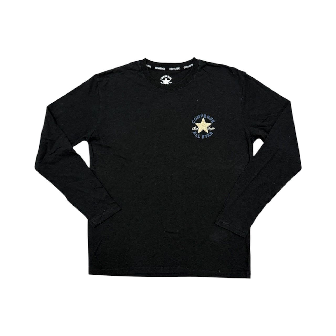 Converse Vintage Y2K Converse Velvet Small logo Longsleeve Tshirt Size US S / EU 44-46 / 1 - 1 Thumbnail