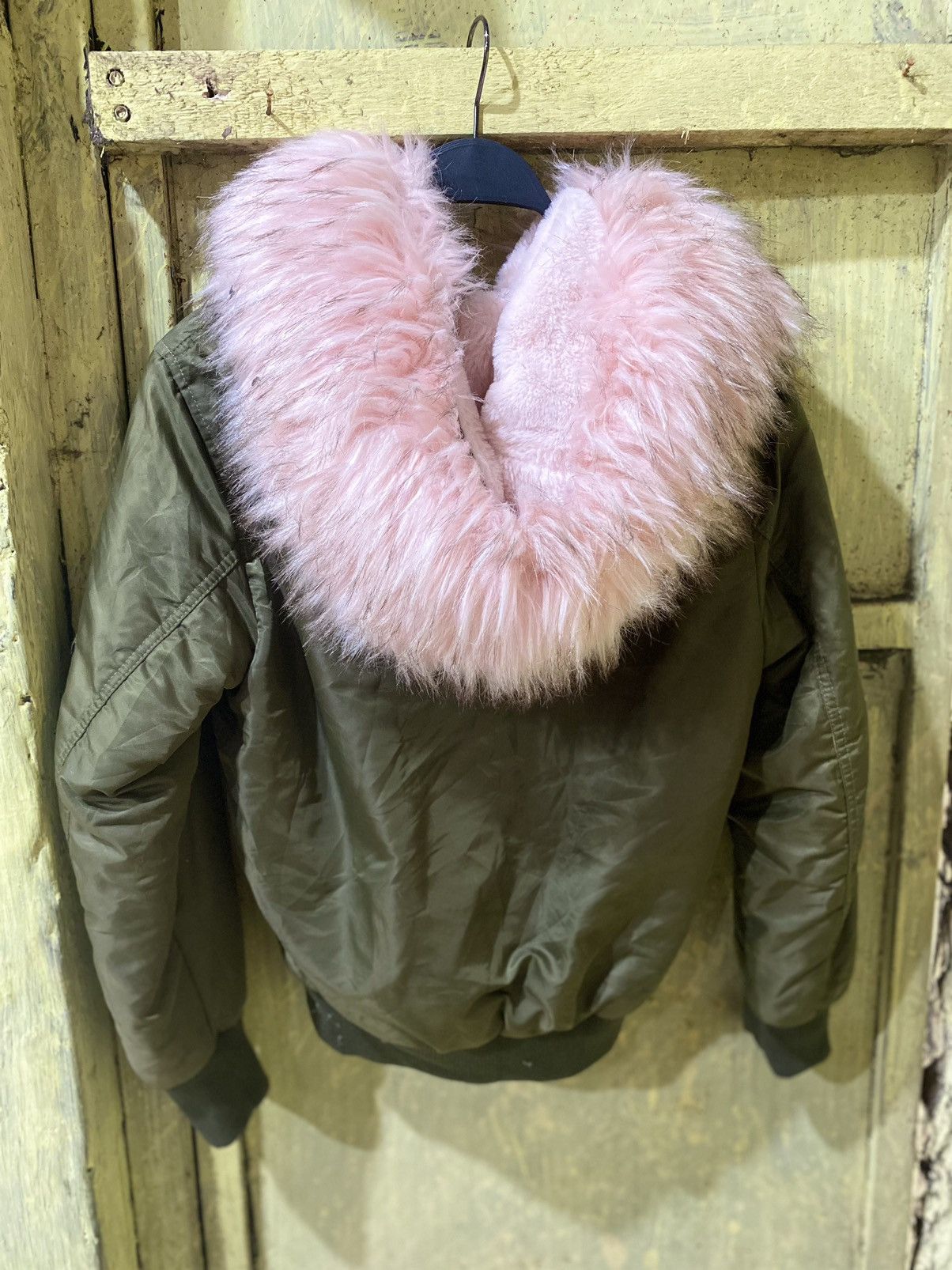 If Six Was Nine × Le Grande Bleu (L.G.B.) vintage Rare Fur jacket Size US S / EU 44-46 / 1 - 3 Thumbnail