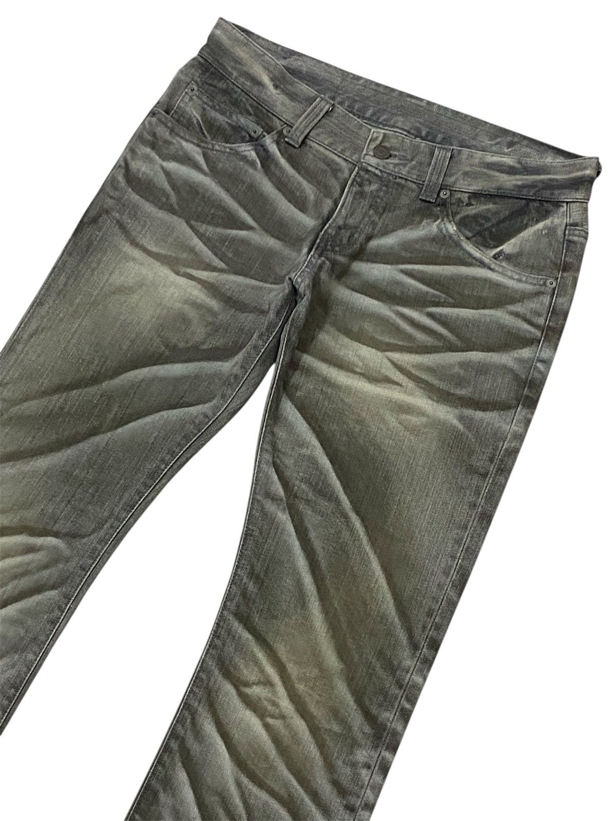 Tornado Mart 💃Tornado Mart Smokey Bootcut Denim Pants Size 30" / US 8 / IT 44 - 8 Thumbnail