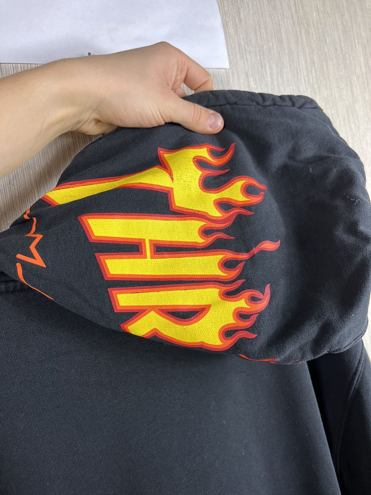 Thrasher × Vans Vans x Thrasher flames on hood basic y2k sweatshirt hoodie Size US L / EU 52-54 / 3 - 20 Thumbnail