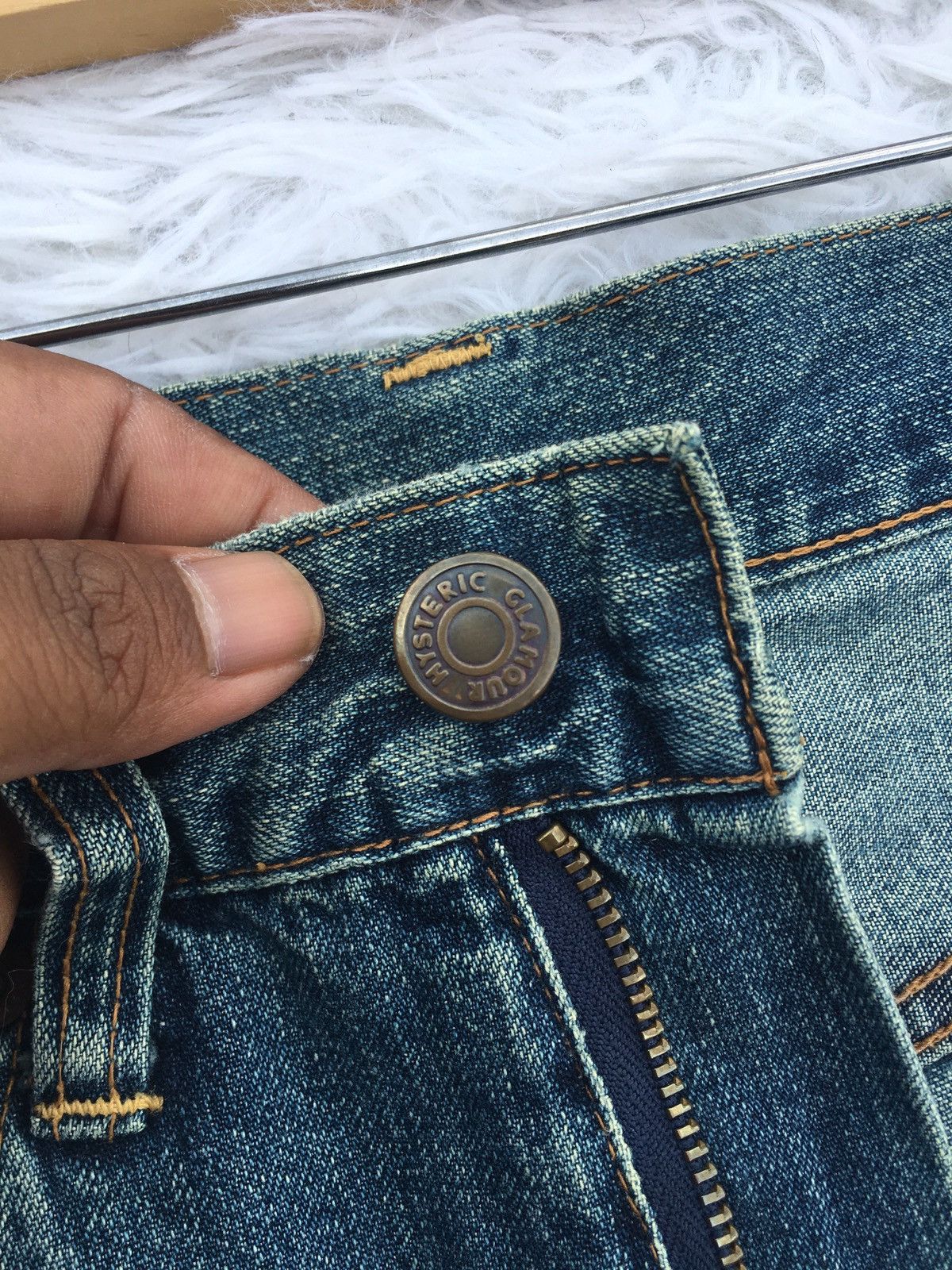 Hysteric Glamour Rare Vintage Hysteric Glamour Kinky Patchwork Jeans Size 28" / US 6 / IT 42 - 10 Thumbnail