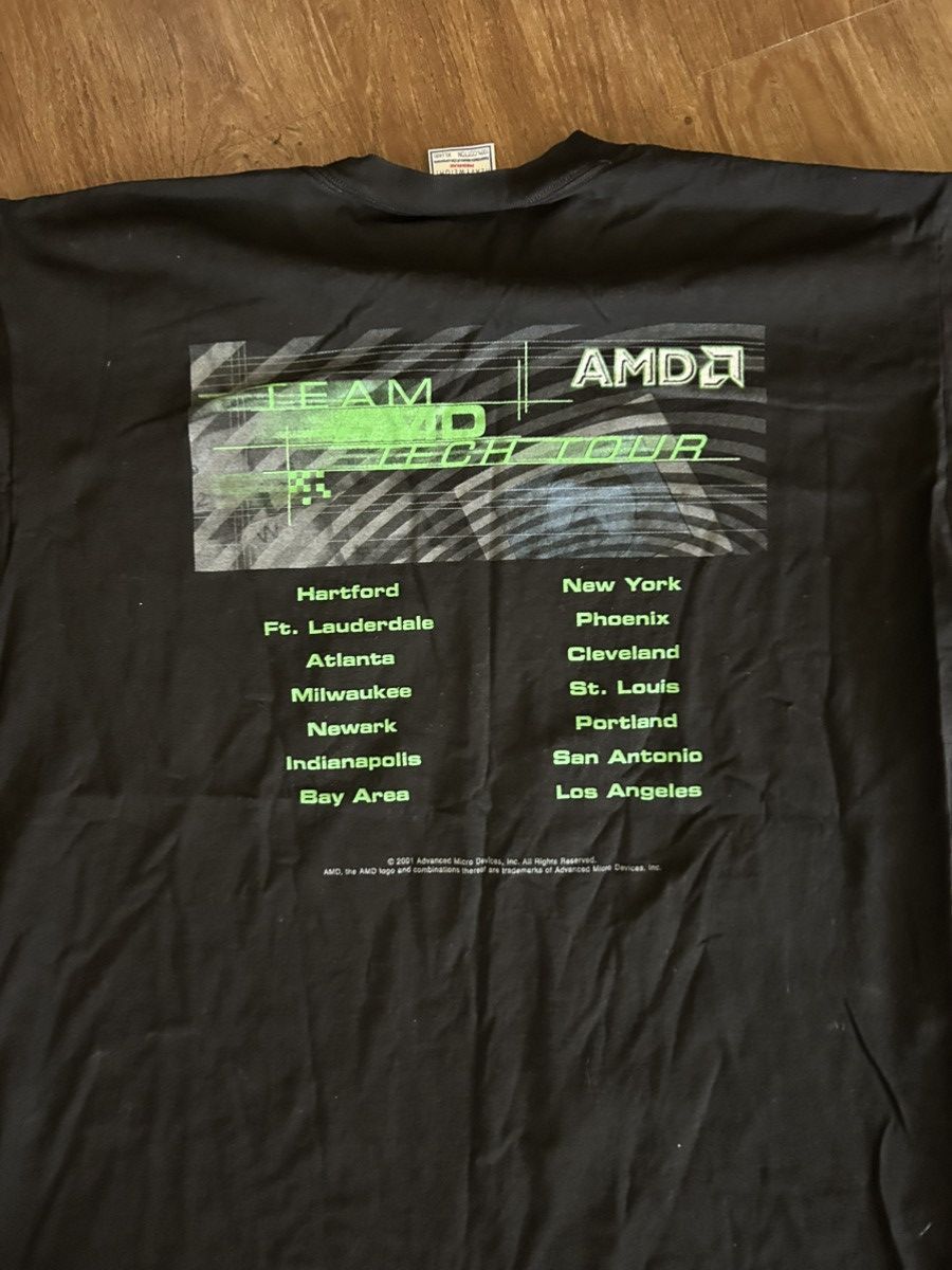 Other 2001 AMD Tech Tour Tee Size US XL / EU 56 / 4 - 3 Thumbnail