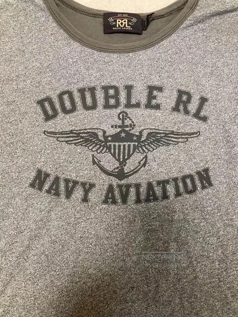 RRL Ralph Lauren vintage double rl gray cotton t. Size US XL / EU 56 / 4 - 2 Thumbnail