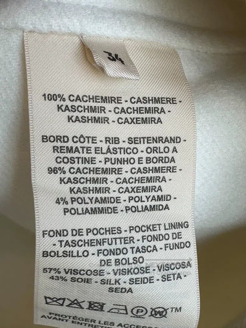 Hermes Hermes 25 Autumn/Winter ladies' cashmere vest coat Size XXS / US 00 / IT 34 - 3 Thumbnail