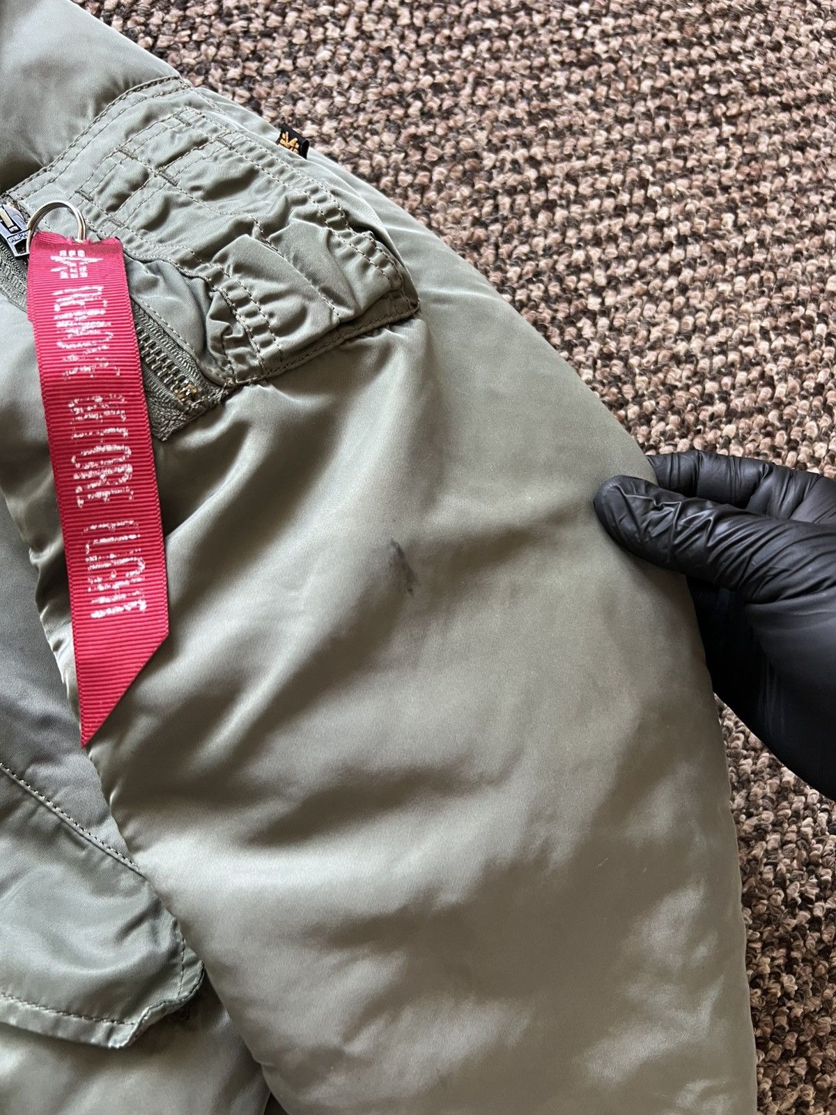 Alpha Industries Vintage Alpha Industries USAF MA-1 Reversible Bomber Jacket Size US M / EU 48-50 / 2 - 5 Thumbnail