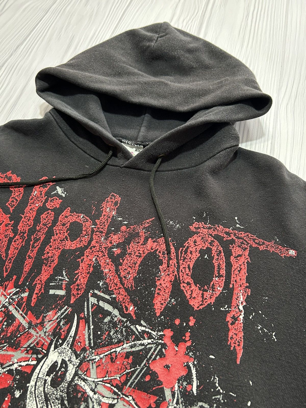 Band Tees Vintage Y2K Allprinted Thrash Metal Band Slipknot Hoodie Size US M / EU 48-50 / 2 - 8 Thumbnail