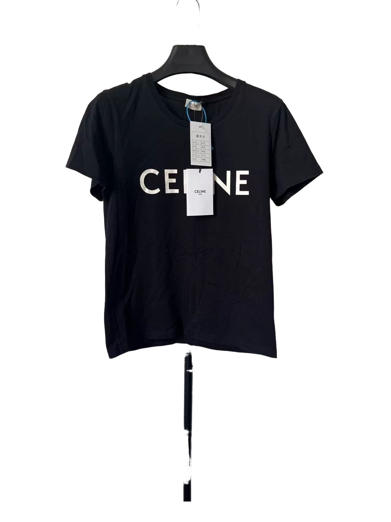Celine Celine Logo Print Short Sleeve T-Shirt M Size US M / EU 48-50 / 2 - 1 Thumbnail