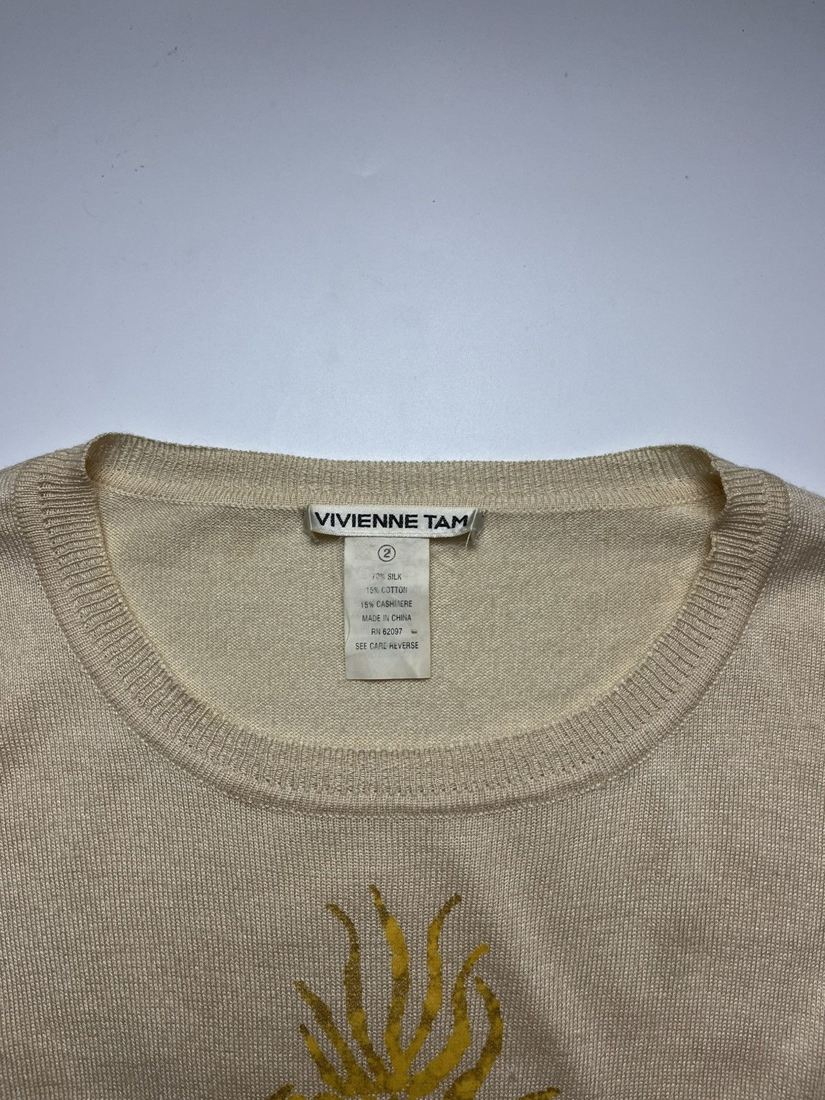 Vivienne Tam Vivienne Tam Gold Dragon Mesh Sweater Size XS / US 0-2 / IT 36-38 - 5 Thumbnail