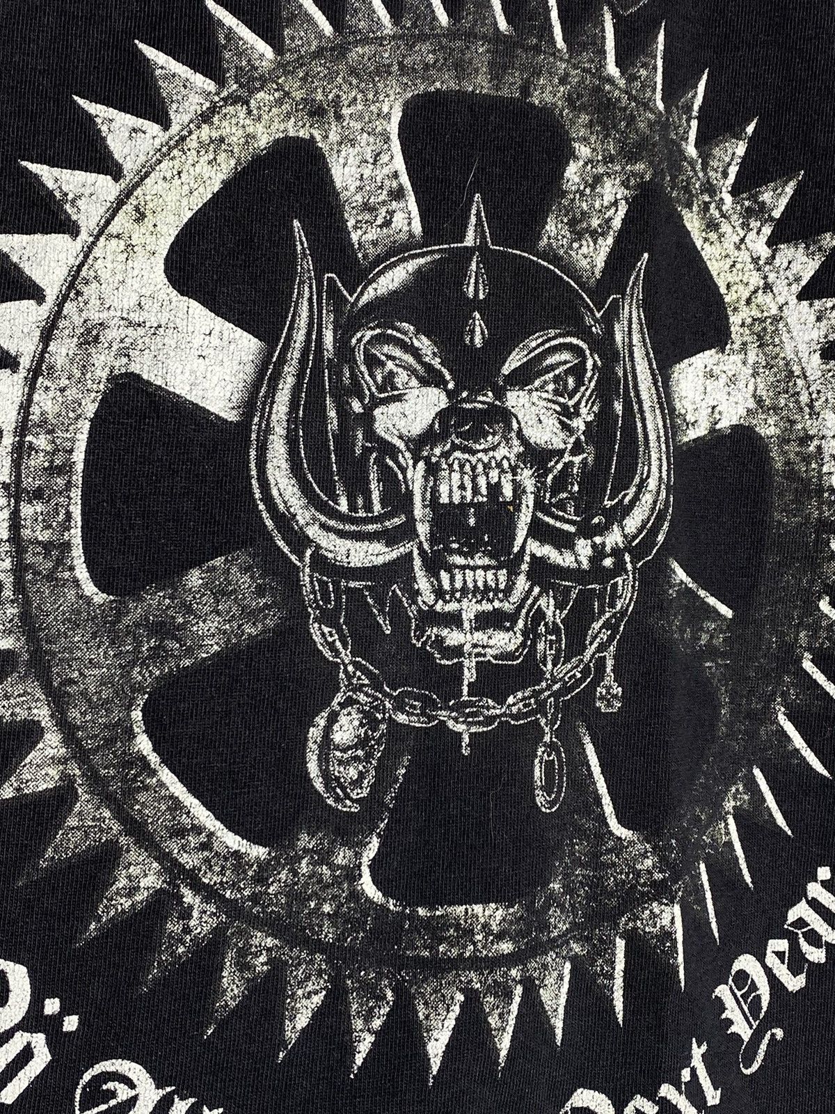 Band Tees × Vintage Vintage Motörhead Graphic Print Tour T-shirt Size US L / EU 52-54 / 3 - 8 Thumbnail