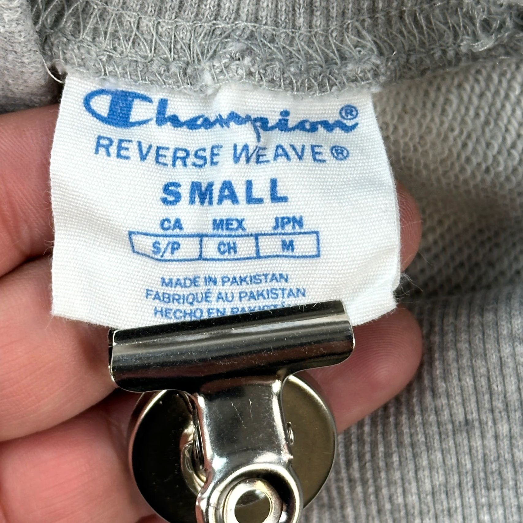 Champion Champion Reverse Weave Sweatshirt Mens Small Gray Mock Neck Pullover Size US S / EU 44-46 / 1 - 5 Thumbnail