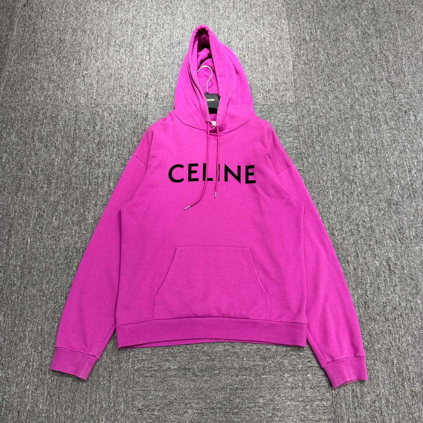 Celine Celine 98 New Logo Print Hoodie L Size L / US 10 / IT 46 - 1 Thumbnail