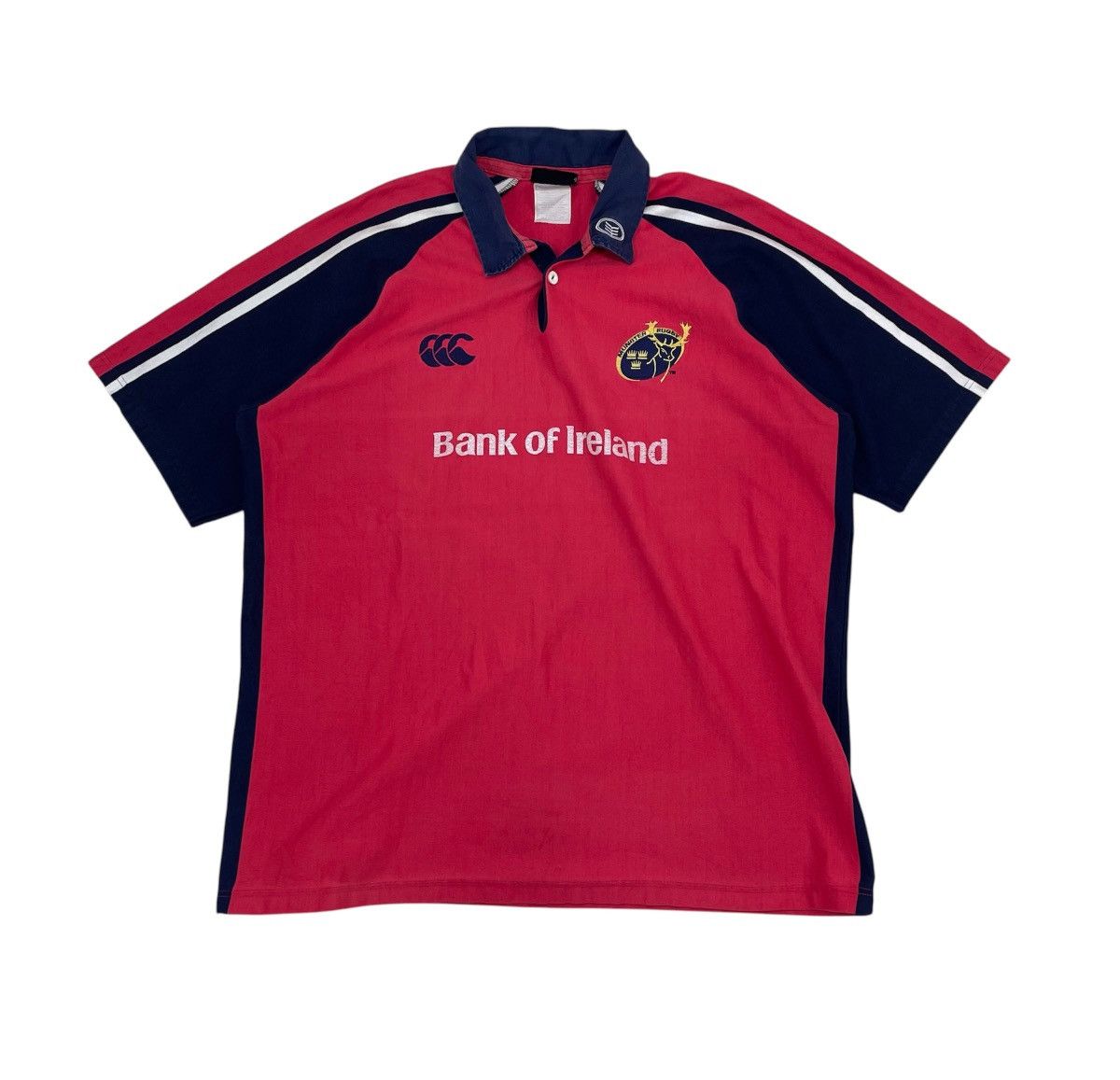 Canterbury of New Zealand 90s Vintage CANTERBURY BANK OF IRELAND Polo Tee #1873/08 Size US XXL / EU 58 / 5 - 1 Thumbnail