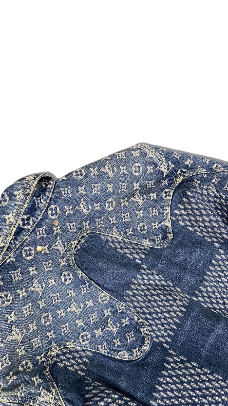 Louis Vuitton × Nigo Louis Vuitton x Nigo 50 Patchwork Monogram Denim Jacket Size US M / EU 48-50 / 2 - 3 Thumbnail