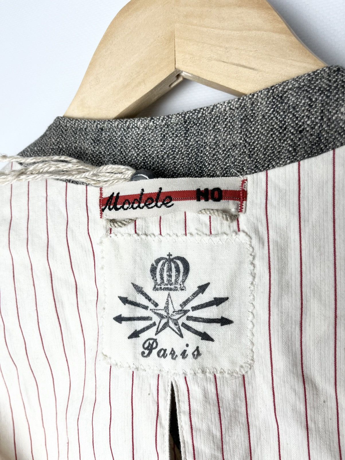 Jean Paul Gaultier Archival Jean Paul Gaultier SS 1990 Linen Vest Size US S / EU 44-46 / 1 - 11 Thumbnail