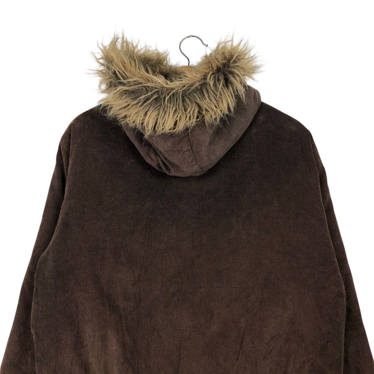 Billabong 🔥VINTAGE BOMBER JACKET CORDUROY BILLABONG MINK FUR HOODIE Size US M / EU 48-50 / 2 - 11 Thumbnail